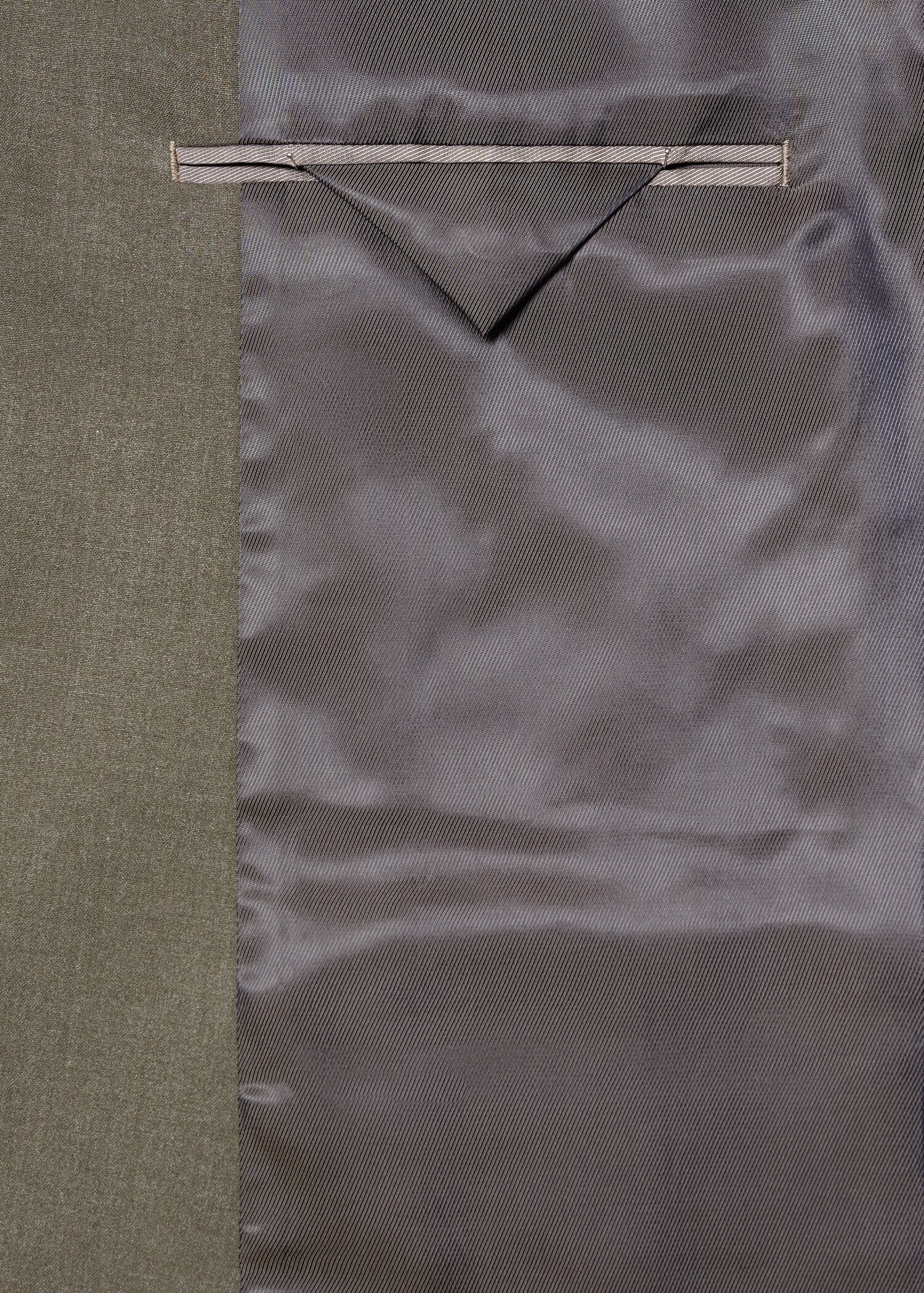 Stretch-fabric slim-fit suit jacket - Details of the article 0
