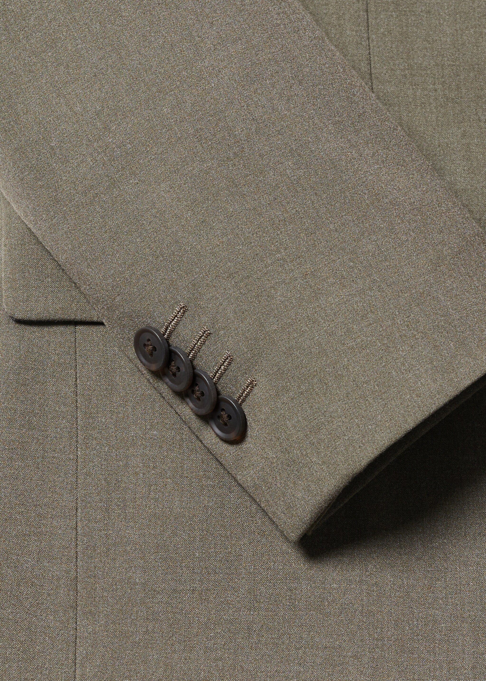 Slim-fit colbert van Comfort stretch stof - Detail van het artikel 8