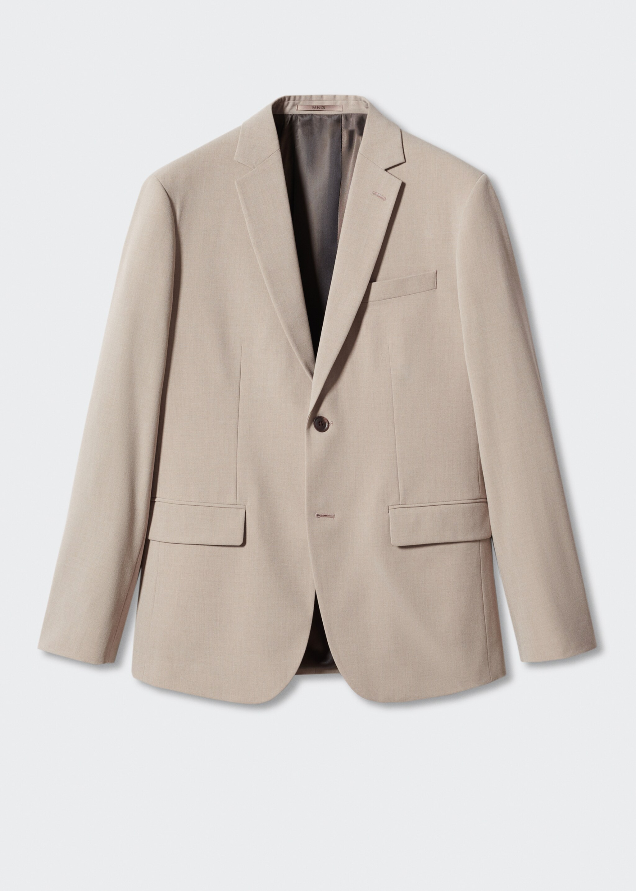 Stretch-fabric slim-fit suit jacket - Article without model