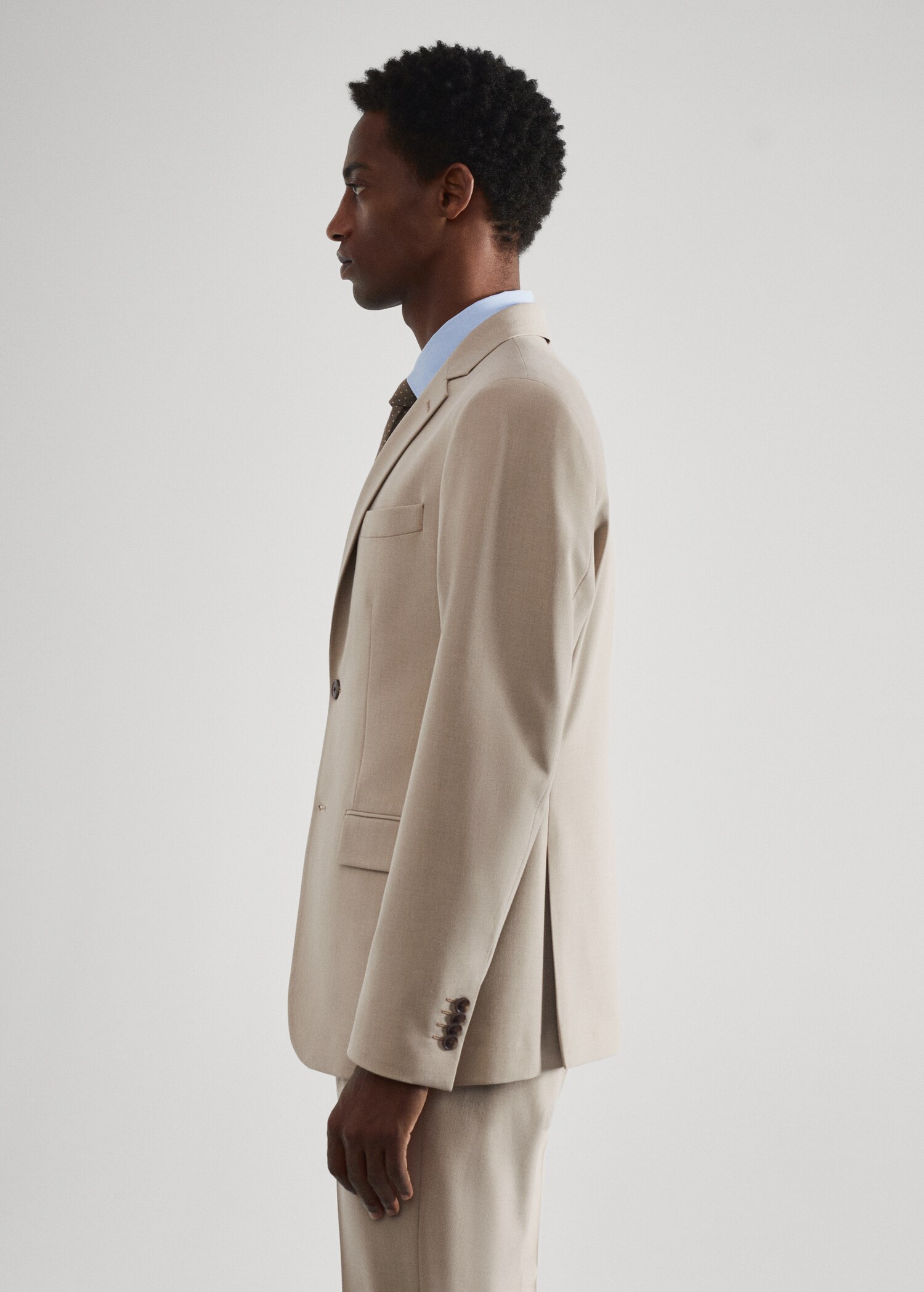 Americana traje slim fit tejido comfort stretch - Detalle del artículo 6