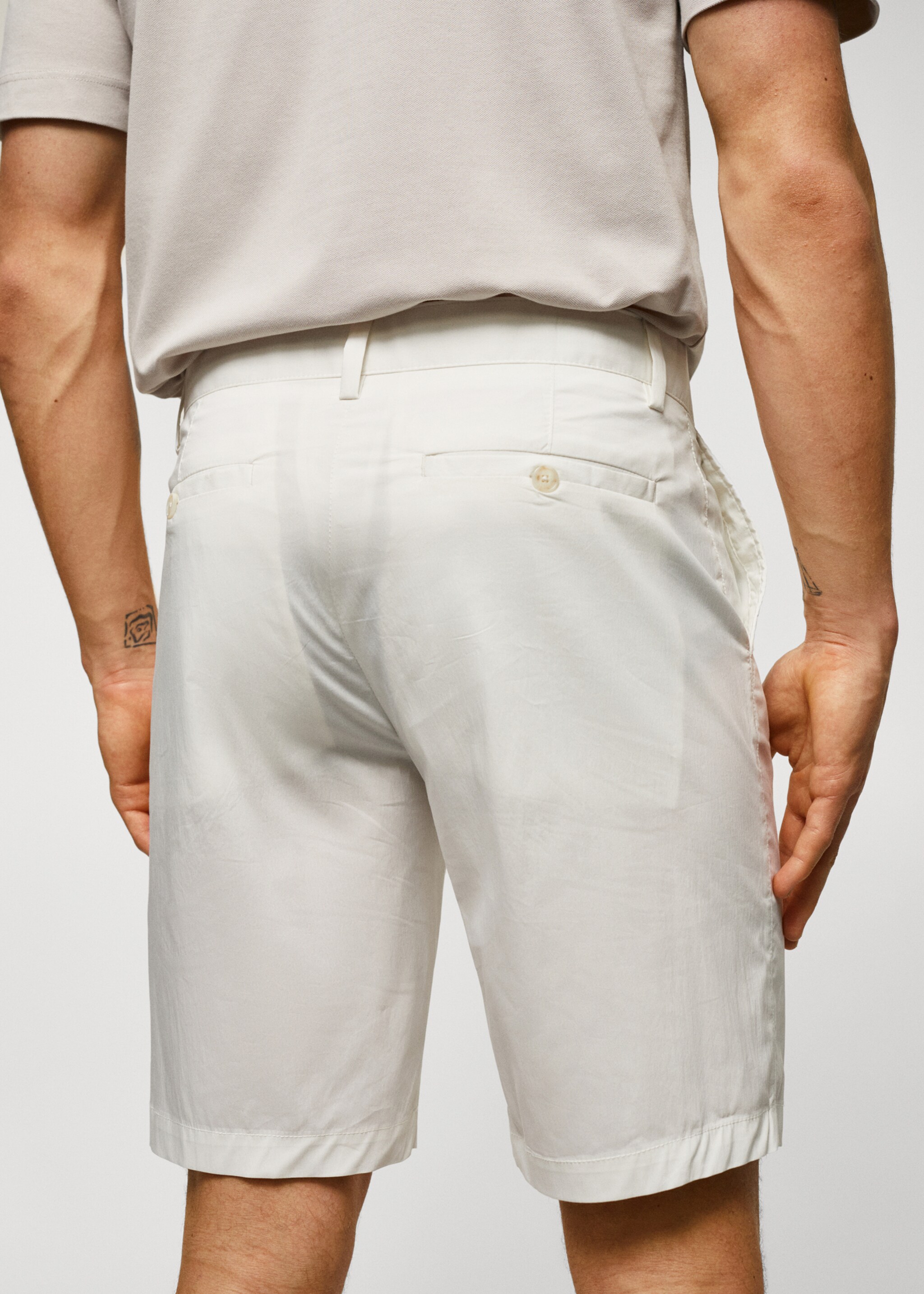 Bermudas algodón pinzas - Detalle del artículo 6