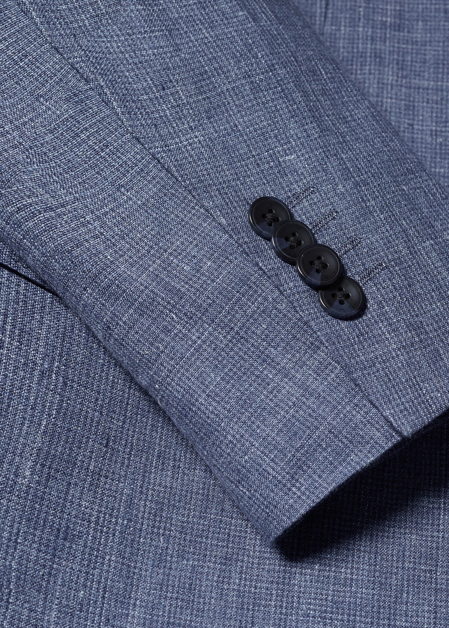 Blazer suit 100% linen - Details of the article 8