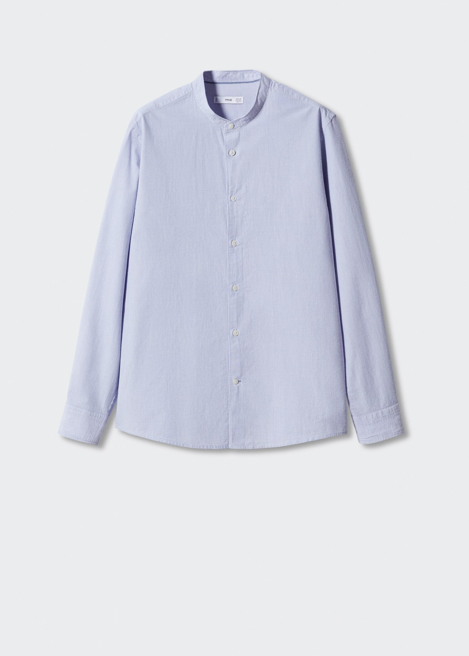 Camisa algodón seersucker mil rayas - Artículo sin modelo