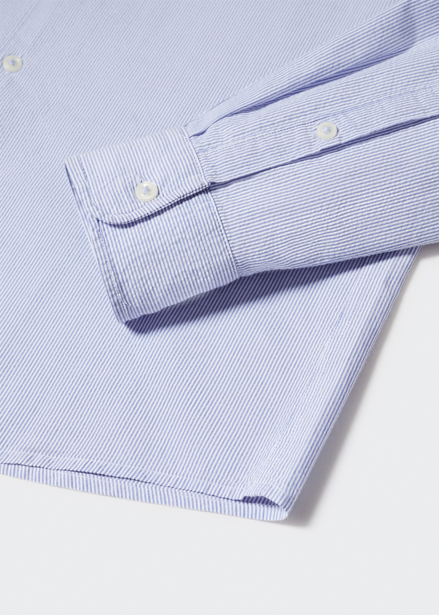 Camisa algodón seersucker mil rayas - Detalle del artículo 8