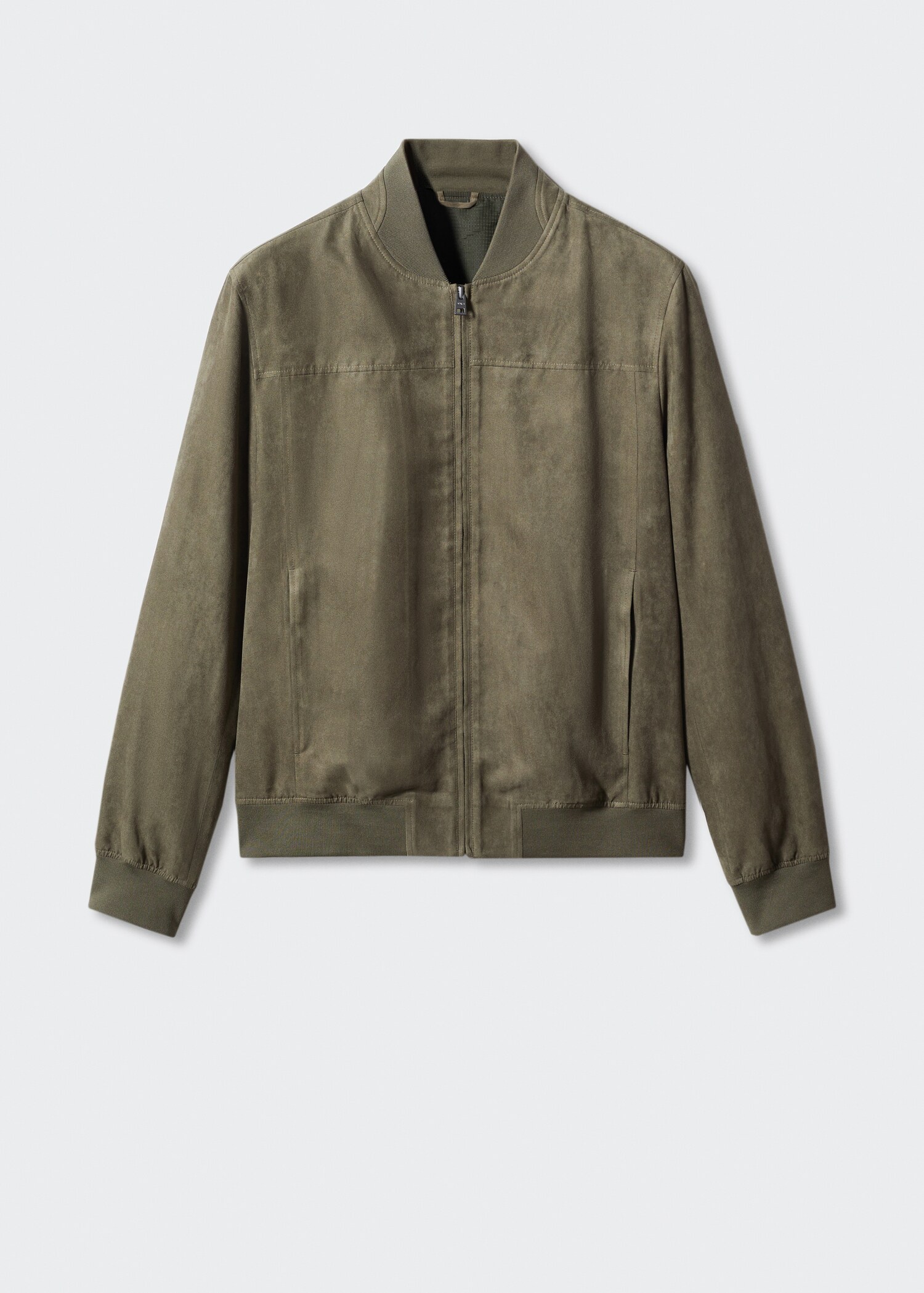 Cazadora bomber efecto ante - Artículo sin modelo