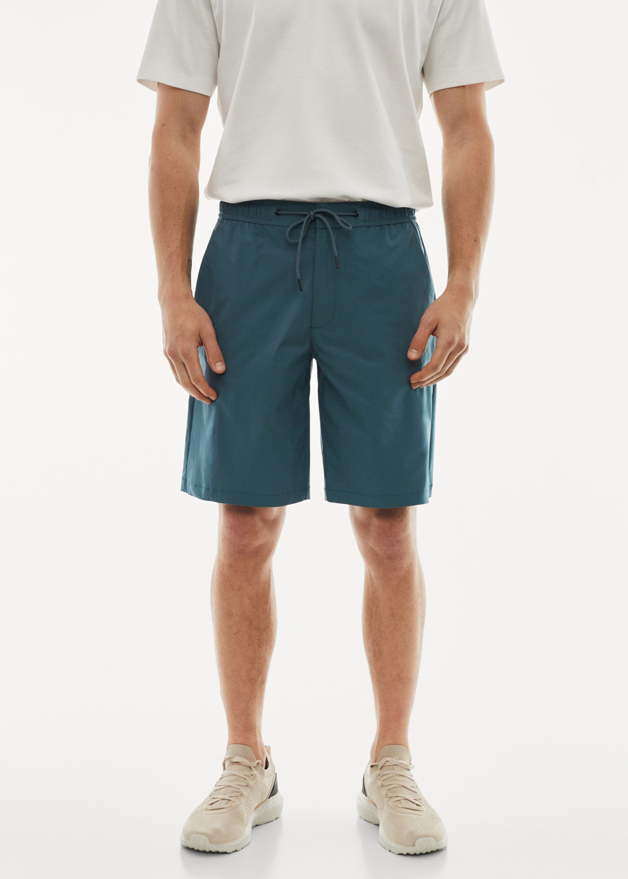 Bermudas técnica Water repellent - Plano medio