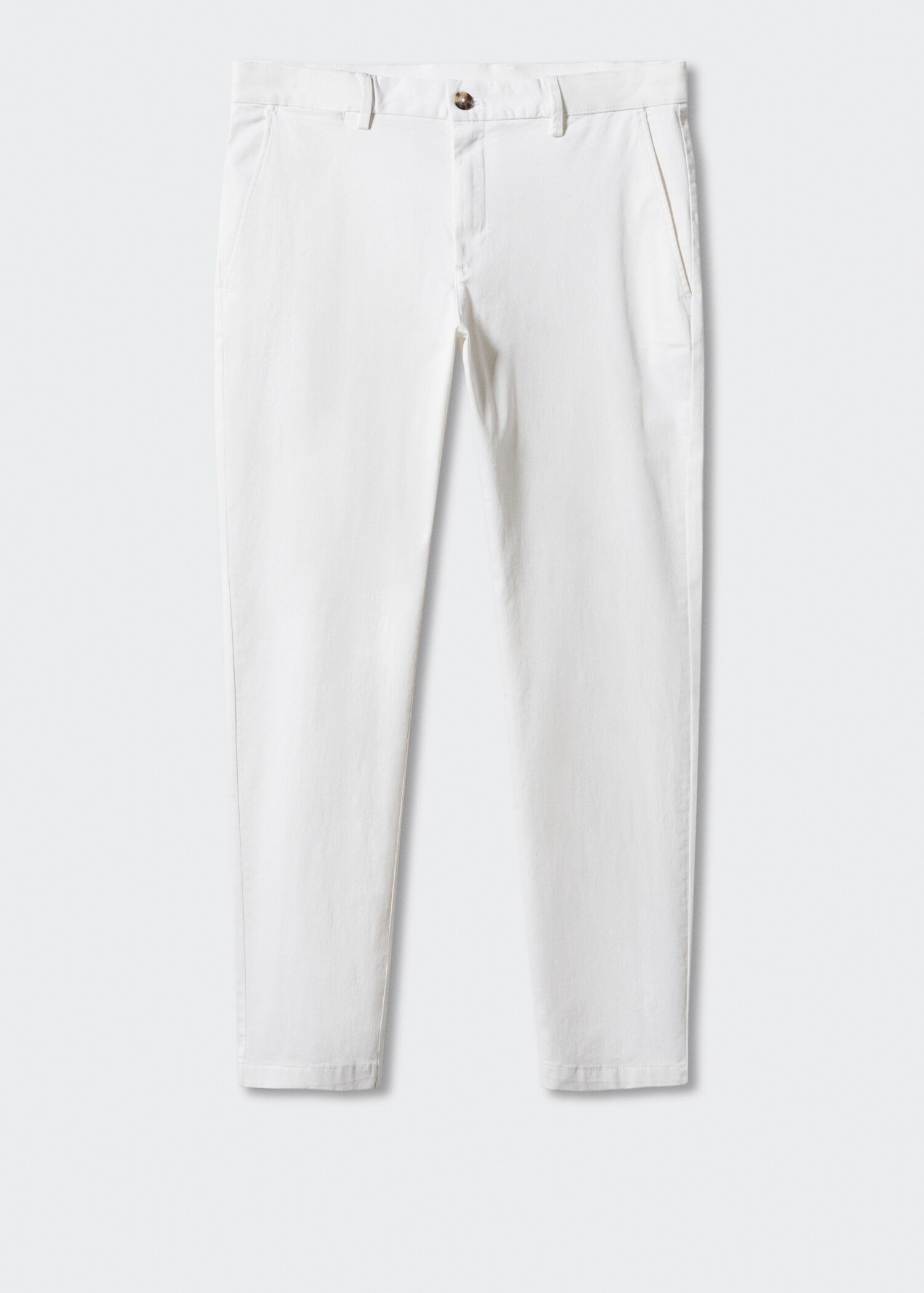 Tapered Crop-Baumwollhose - Artikel ohne Model
