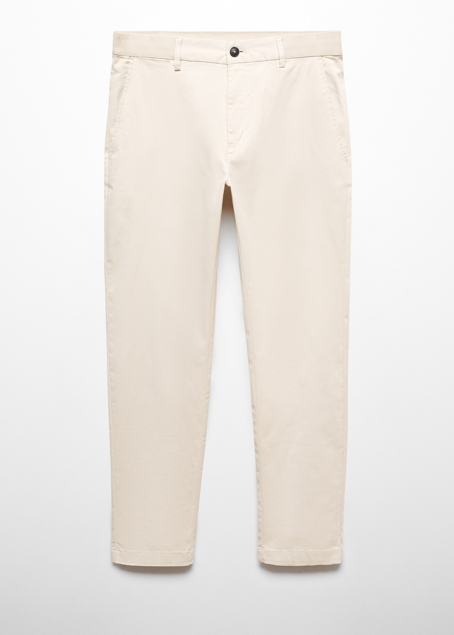 Pantalon coton tapered crop - Article sans modèle