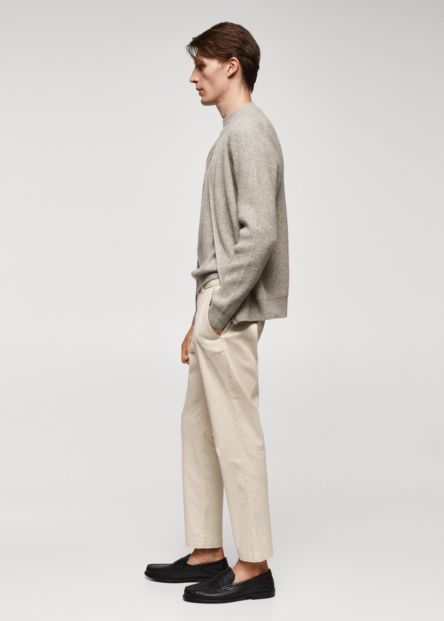 Pantalon coton tapered crop - Détail de l'article 2
