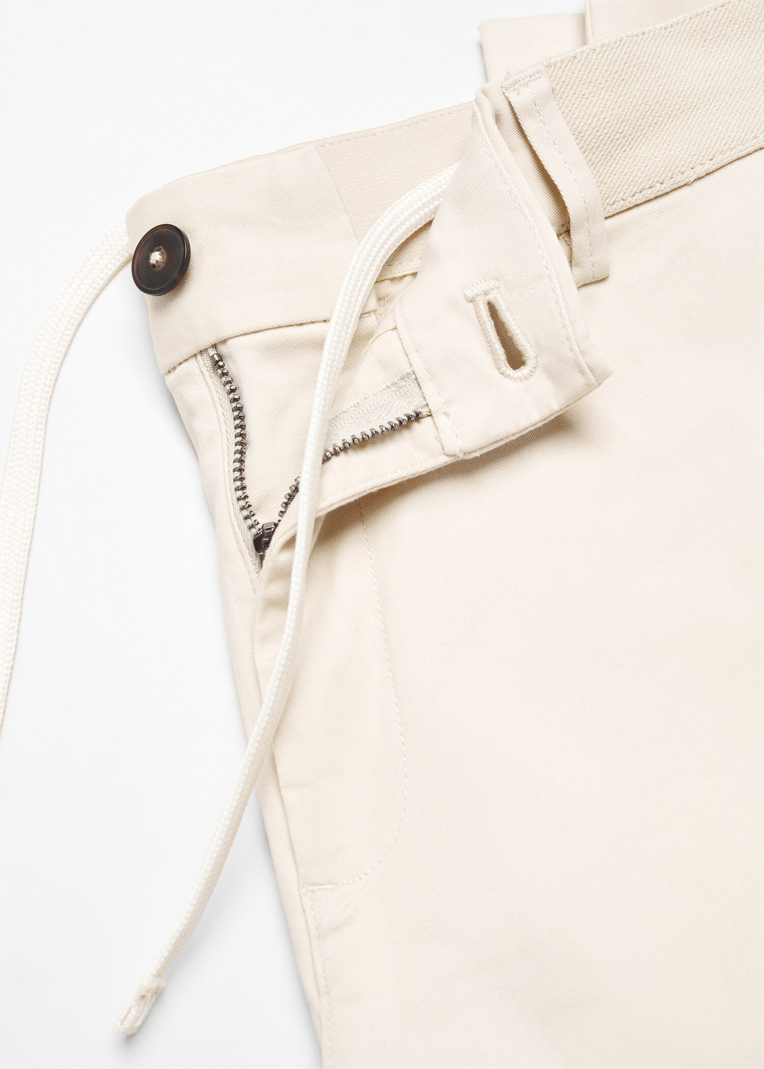 Pantalon coton tapered crop - Détail de l'article 8