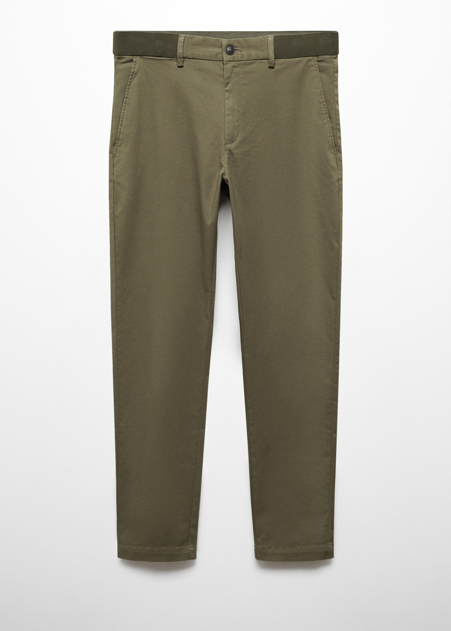 Pantalón algodón tapered crop - Artículo sin modelo