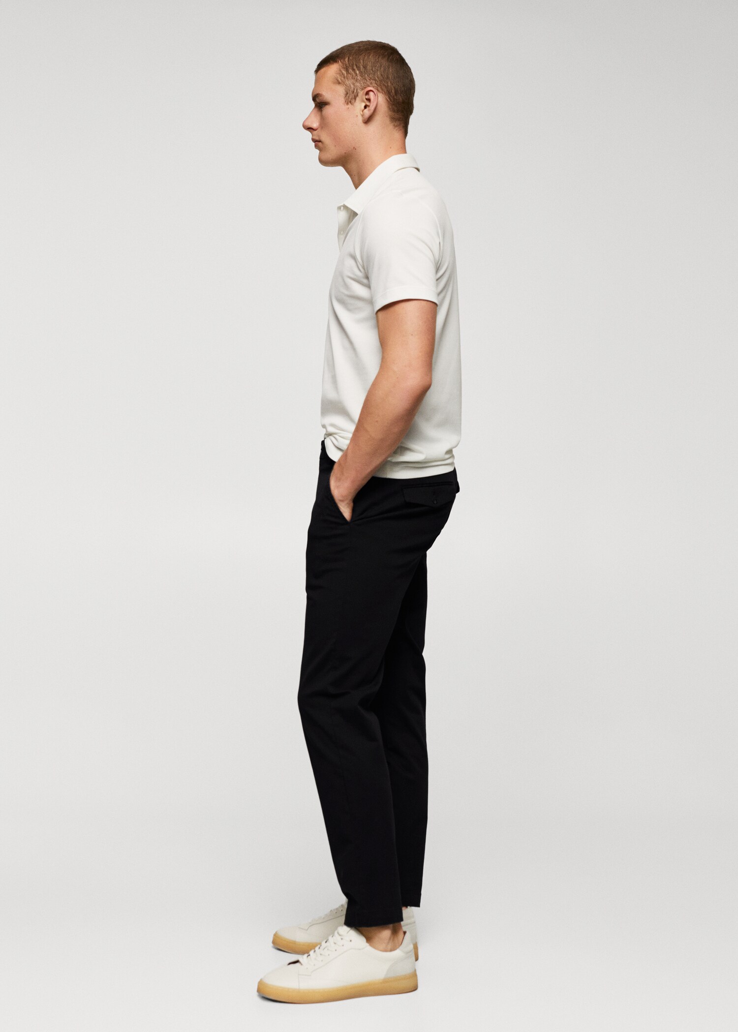 Pantalón algodón tapered crop - Detalle del artículo 2