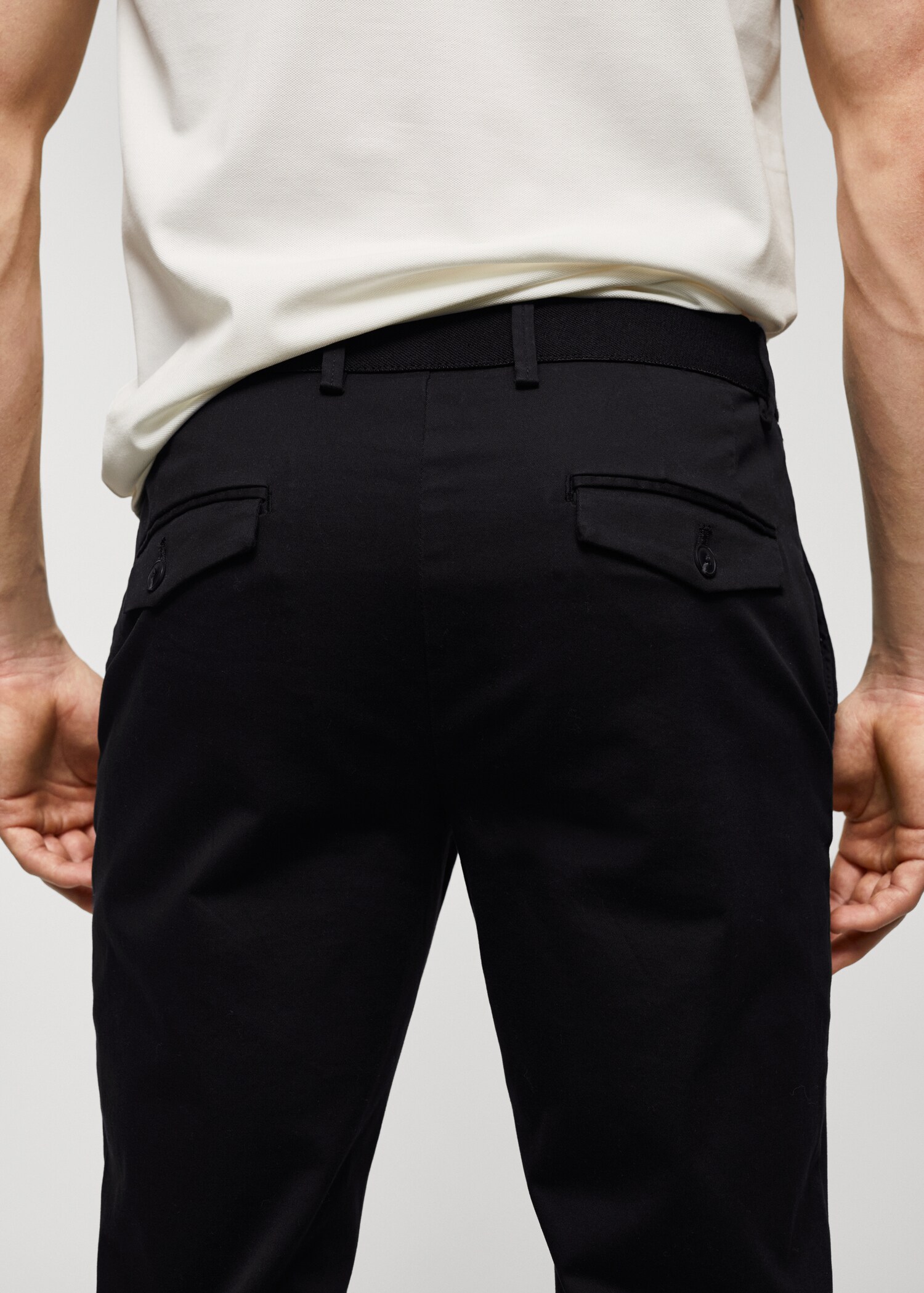 Pantalón algodón tapered crop - Detalle del artículo 6
