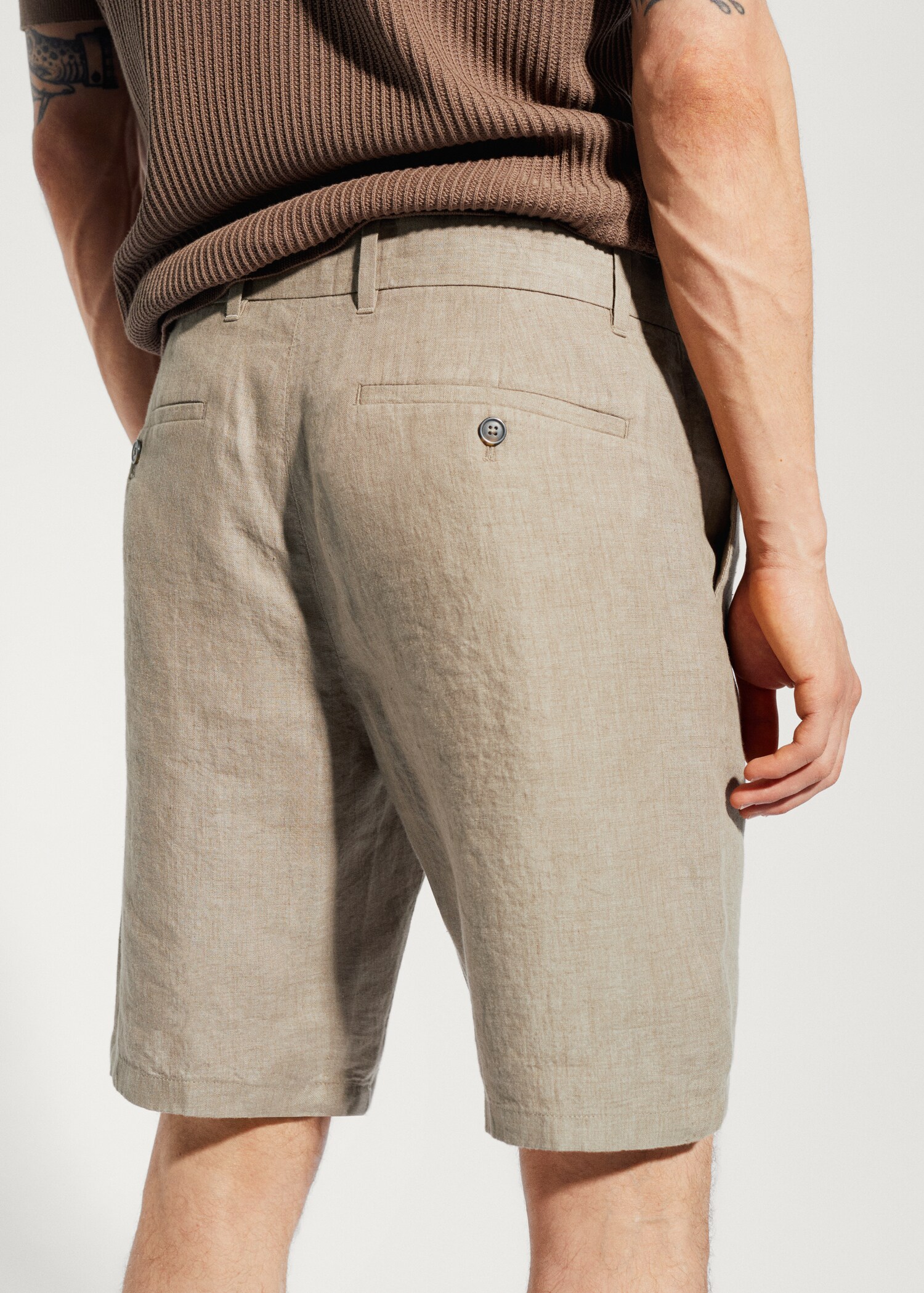 Bermudas 100 % linne - Detaljer om artikeln 2