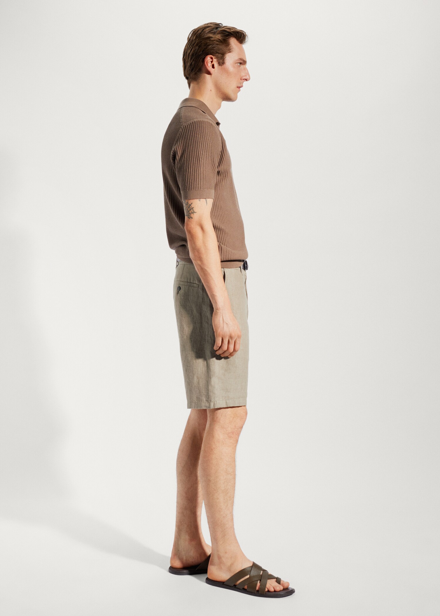 Bermudas 100 % linne - Detaljer om artikeln 4