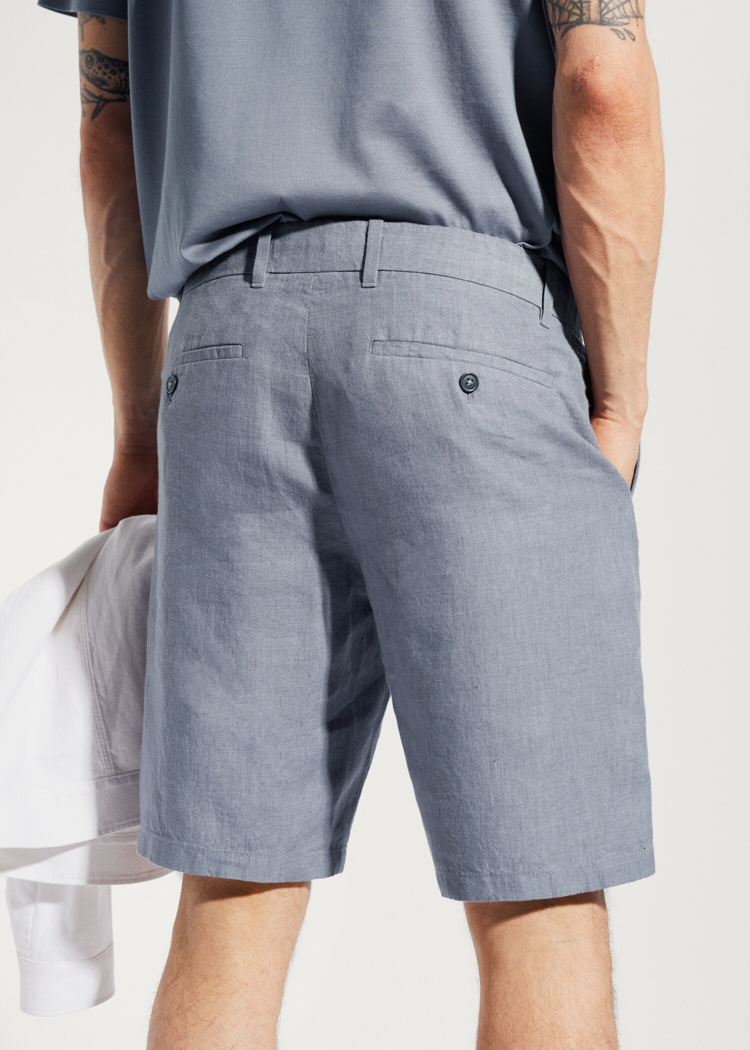 Bermudas 100 % linne - Detaljer om artikeln 2