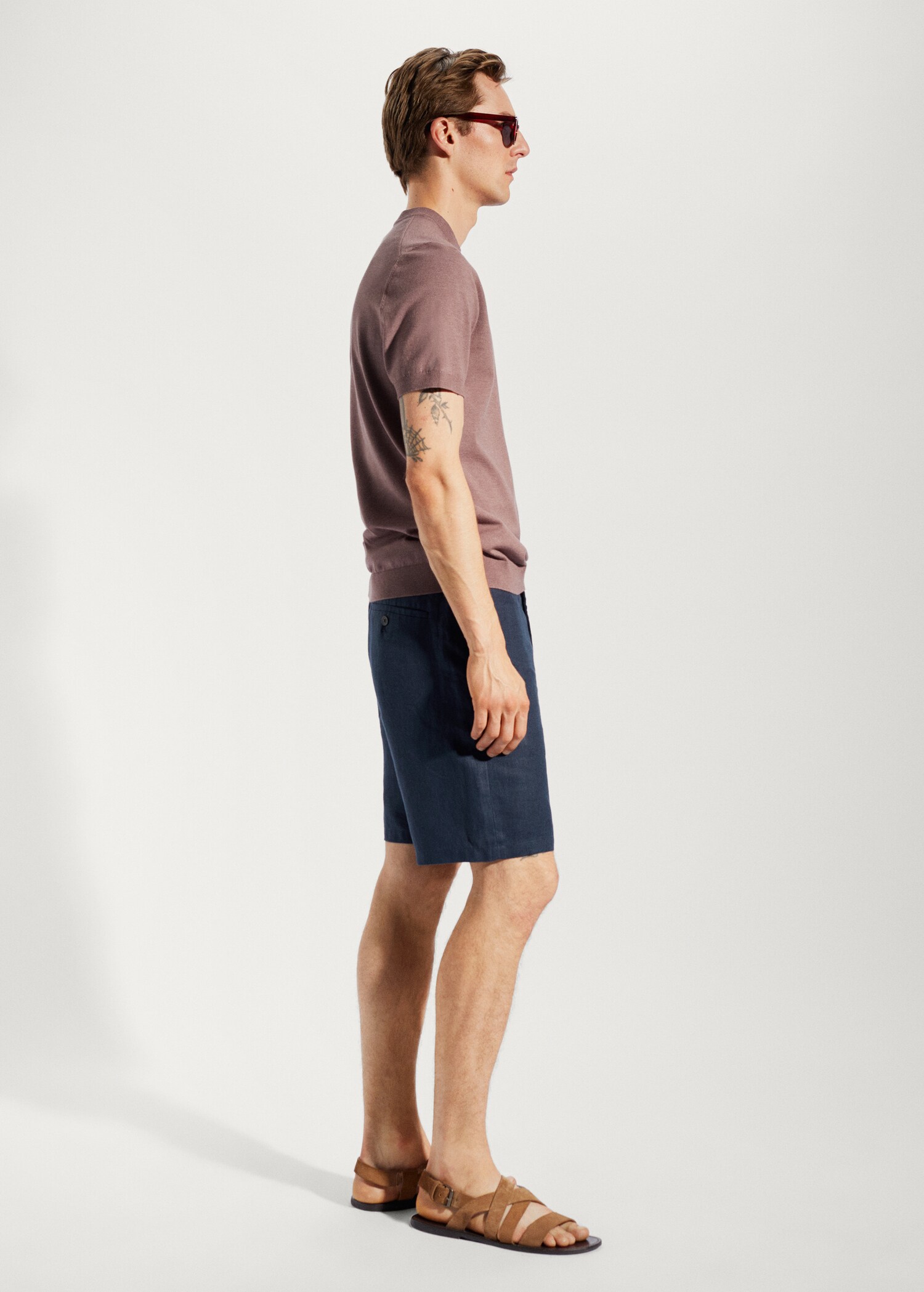 Bermudas 100 % linne - Detaljer om artikeln 4