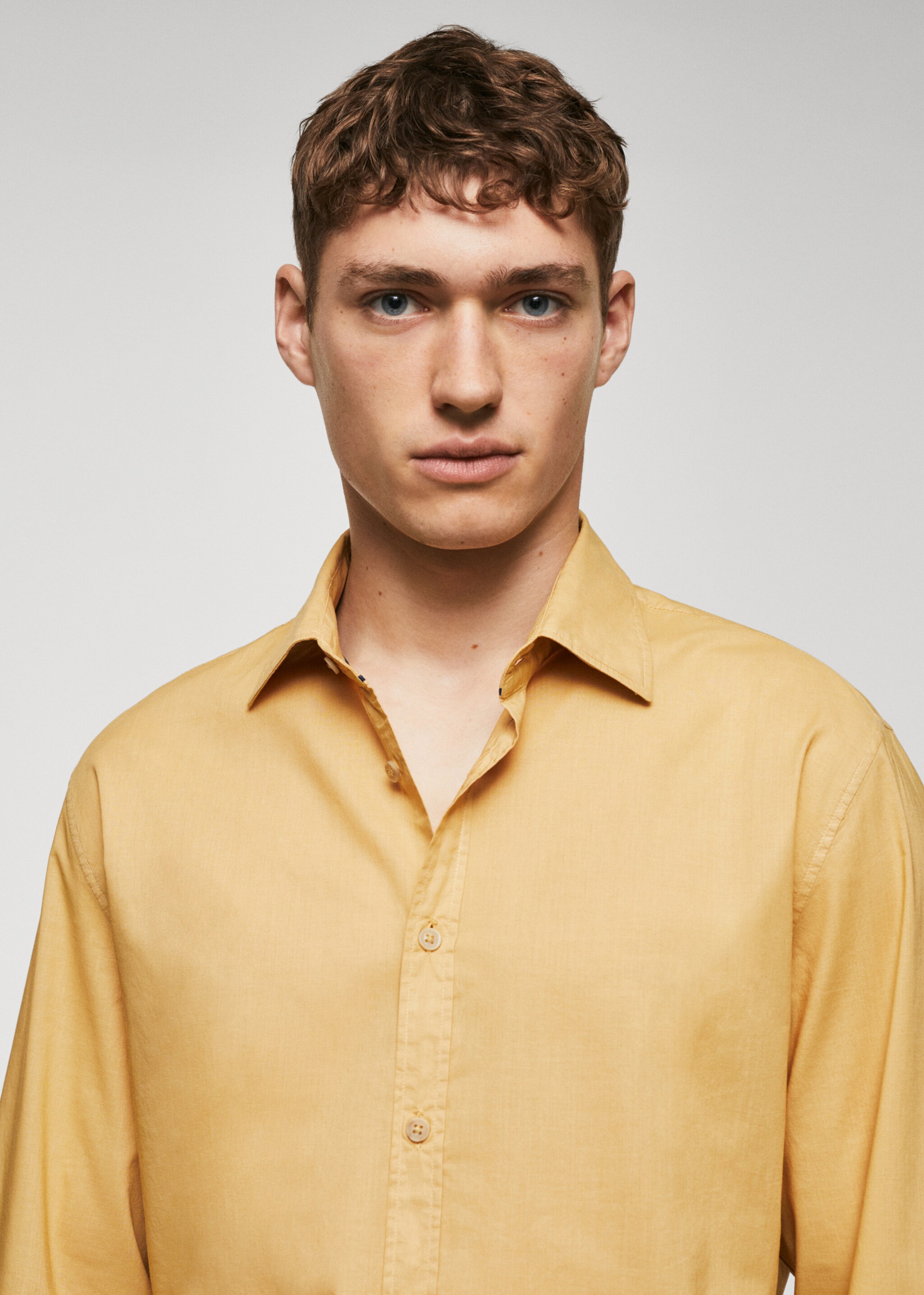 Chemise regular-fit voile de coton - Détail de l'article 1