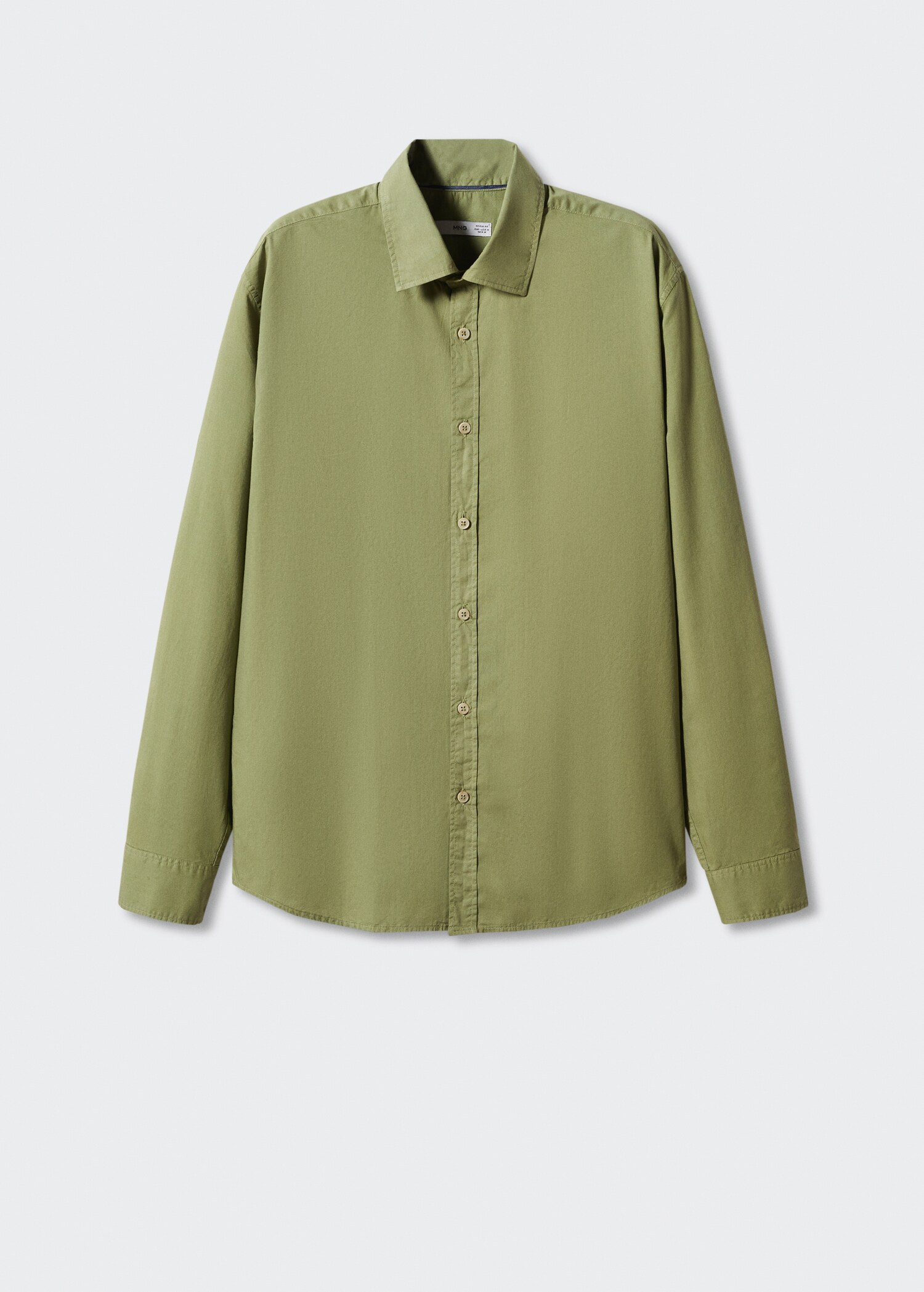 Camisa regular fit cotó voile - Article sense model