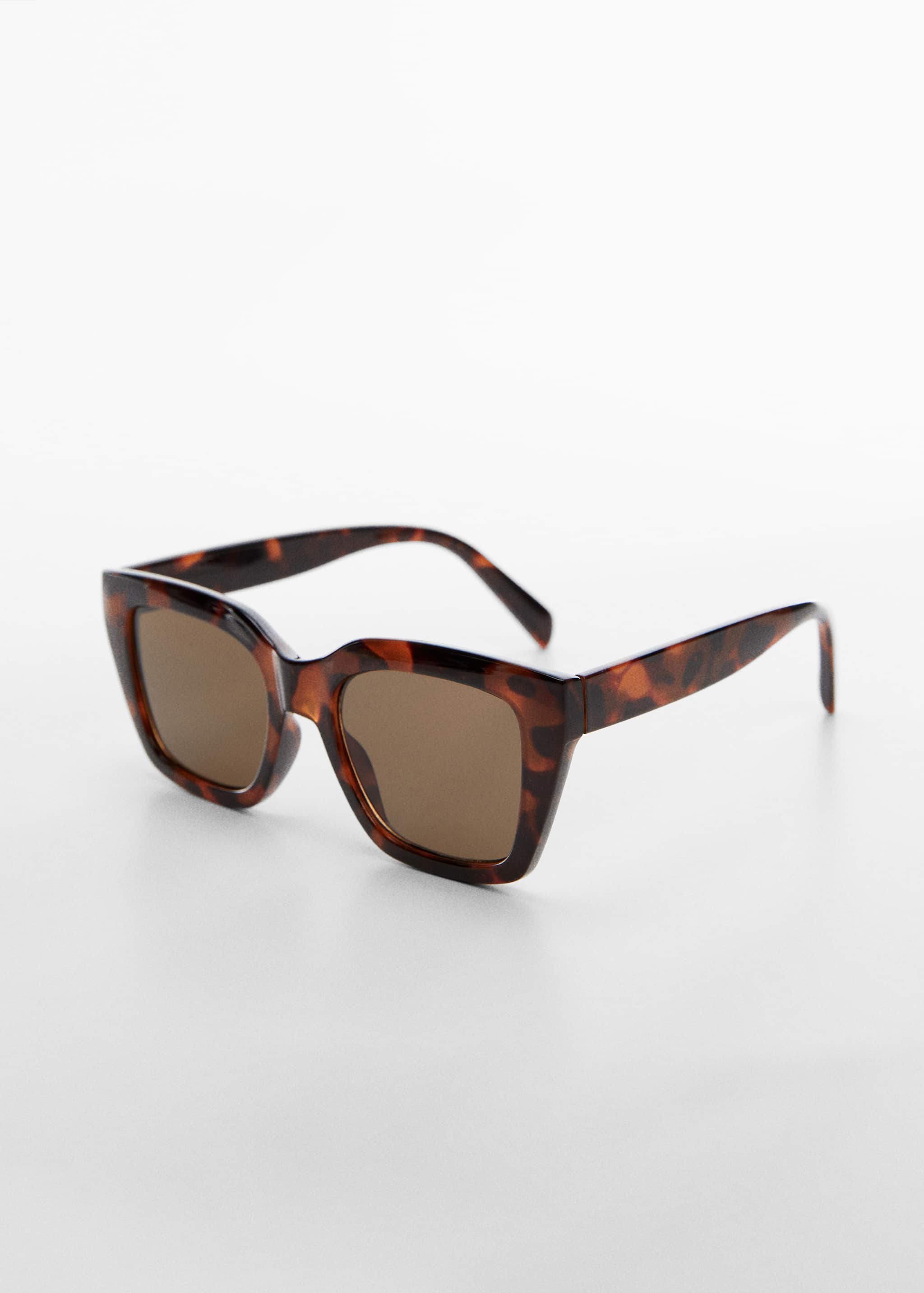 Squared frame sunglasses - Medium plane