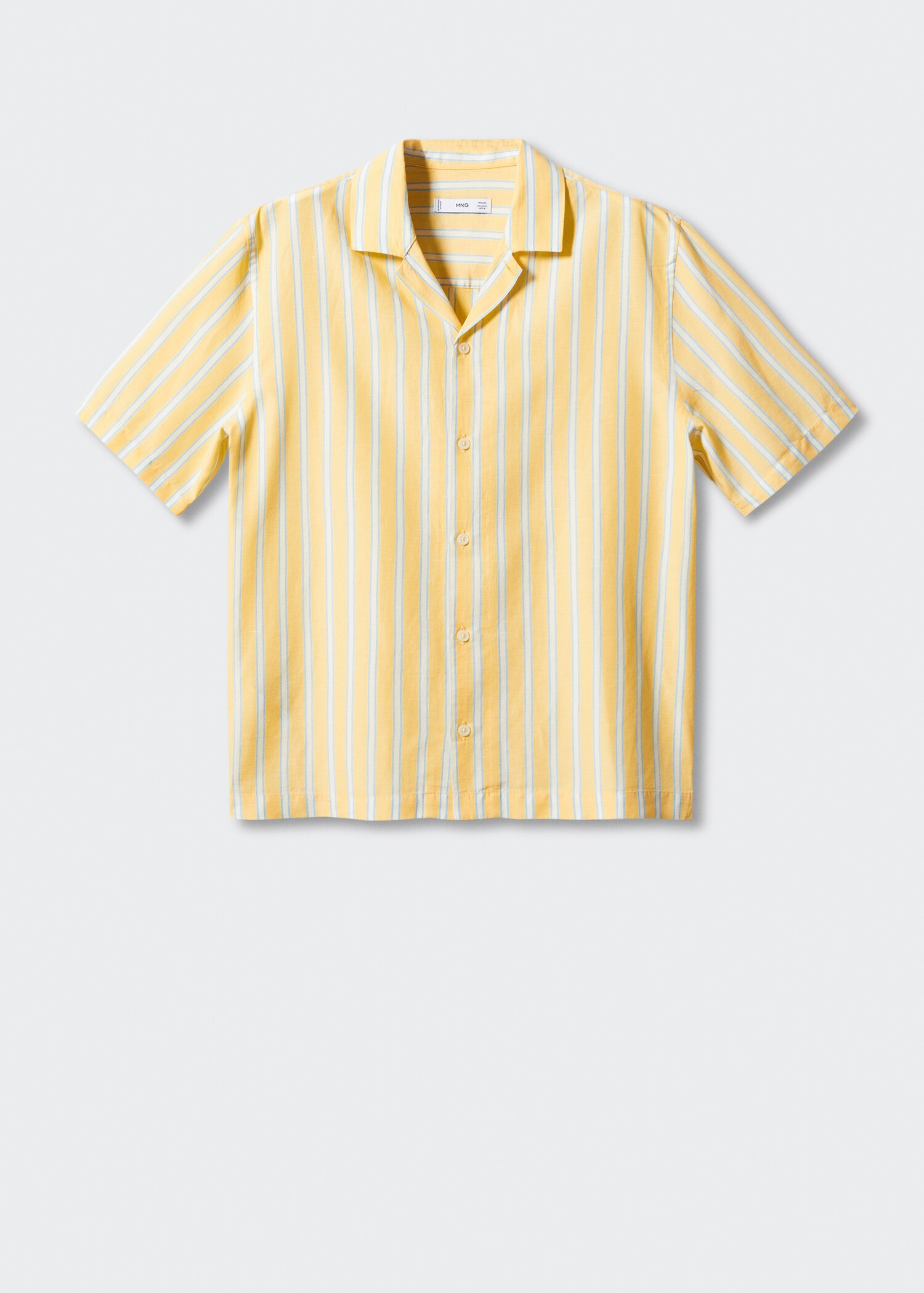 Camisa algodón lino rayas - Artículo sin modelo