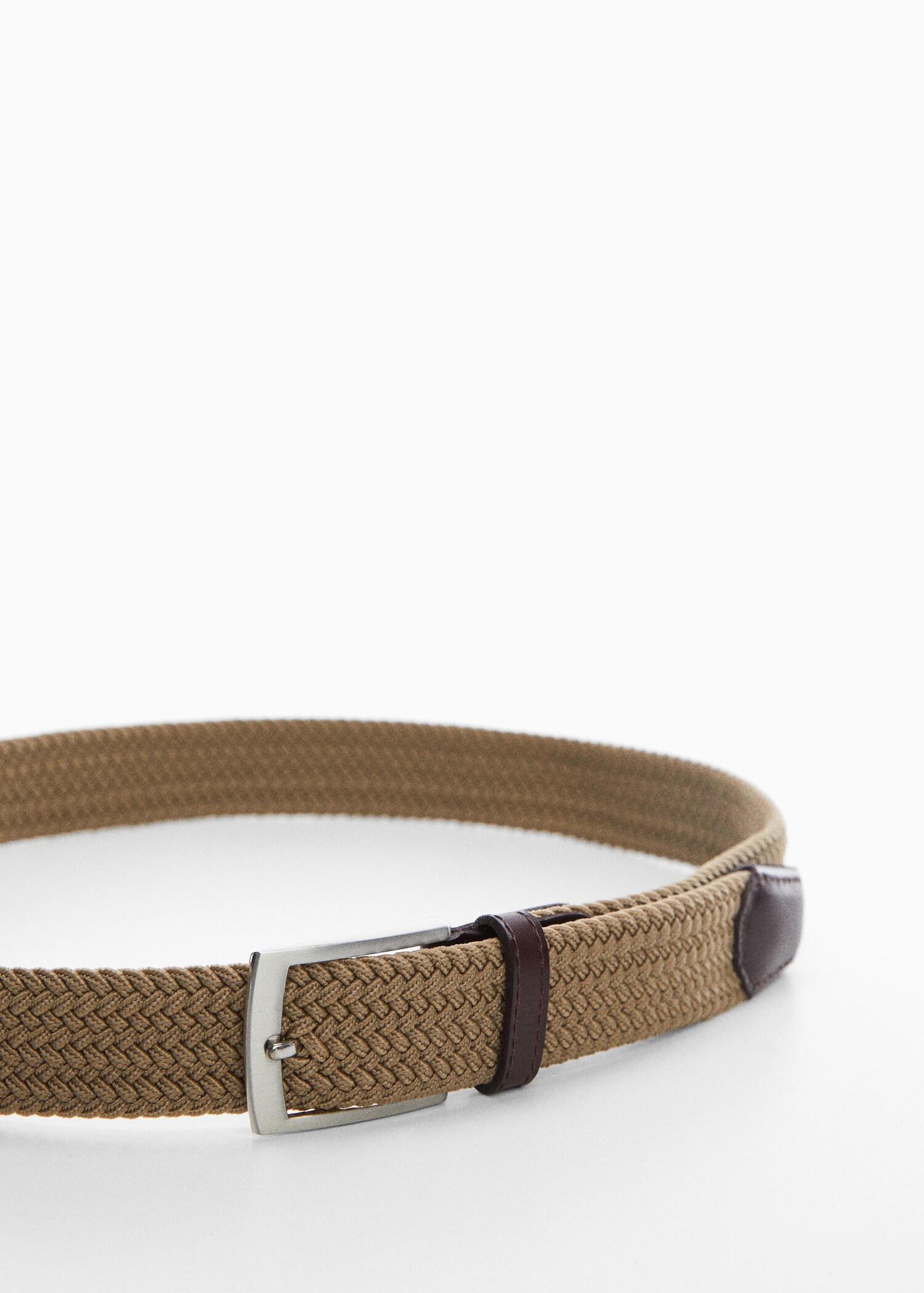 Braided elastic belt - Medium plane