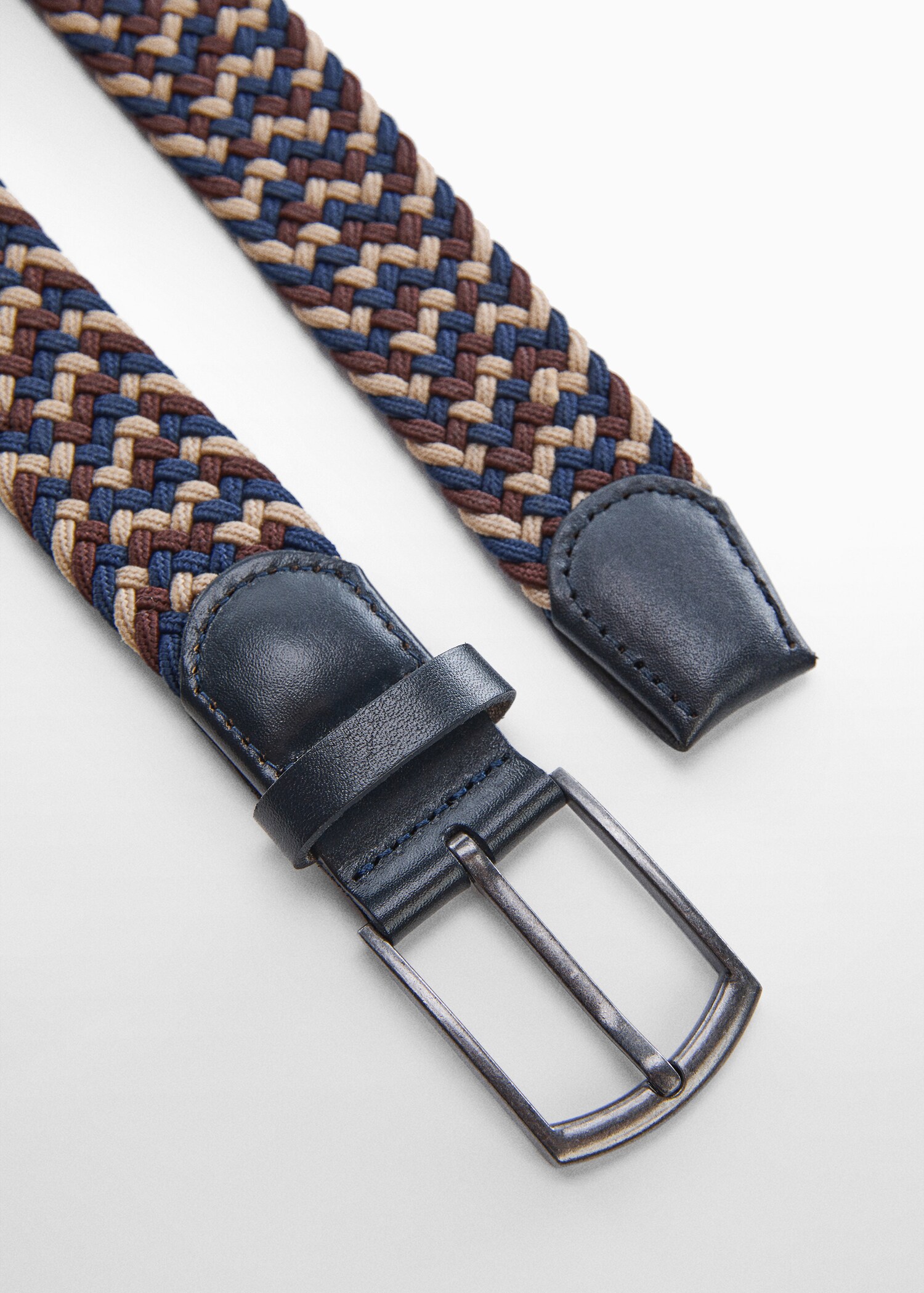 Ceinture élastique tressée couleurs - Détail de l'article 1