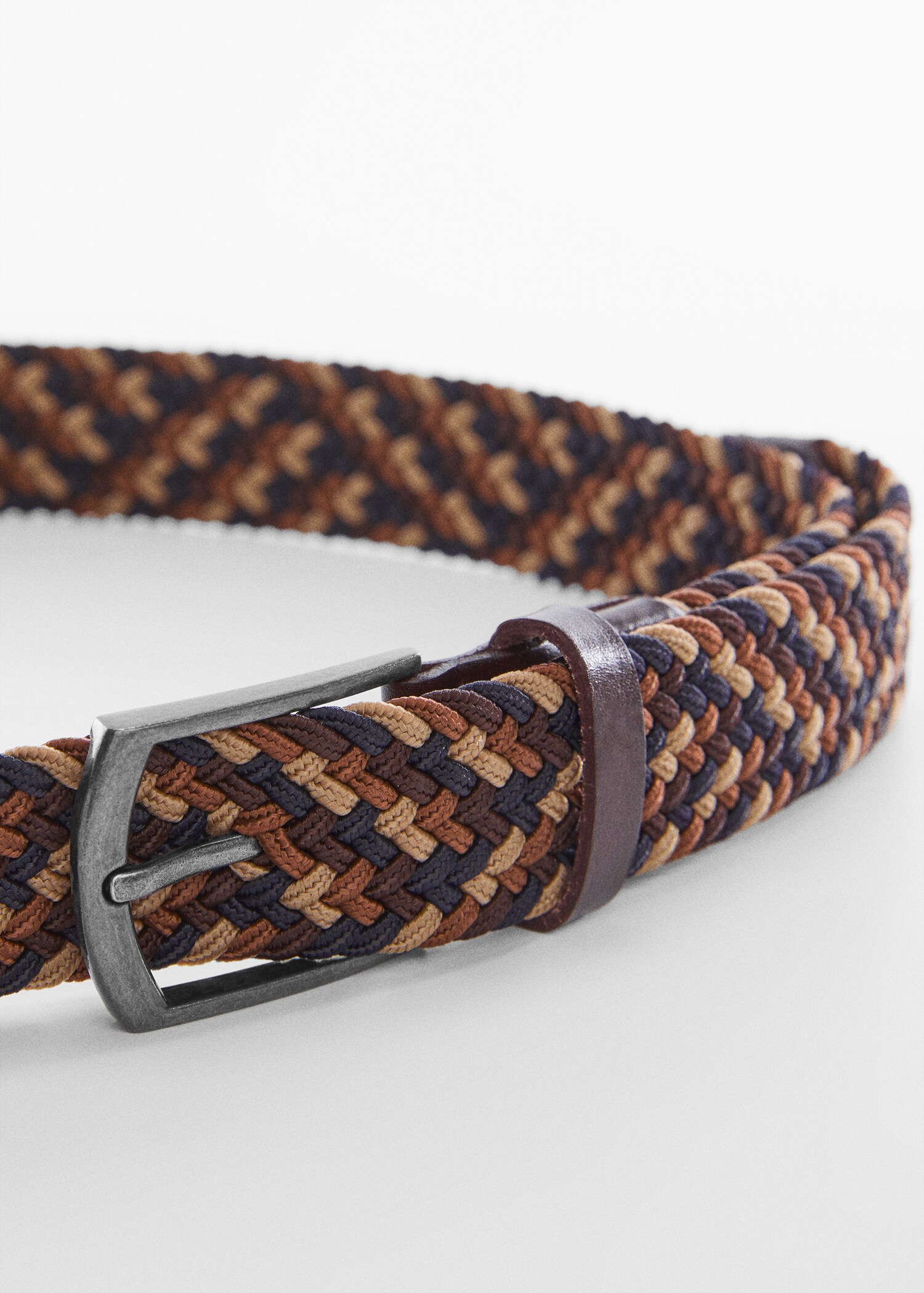 Ceinture élastique tressée couleurs - Détail de l'article 1