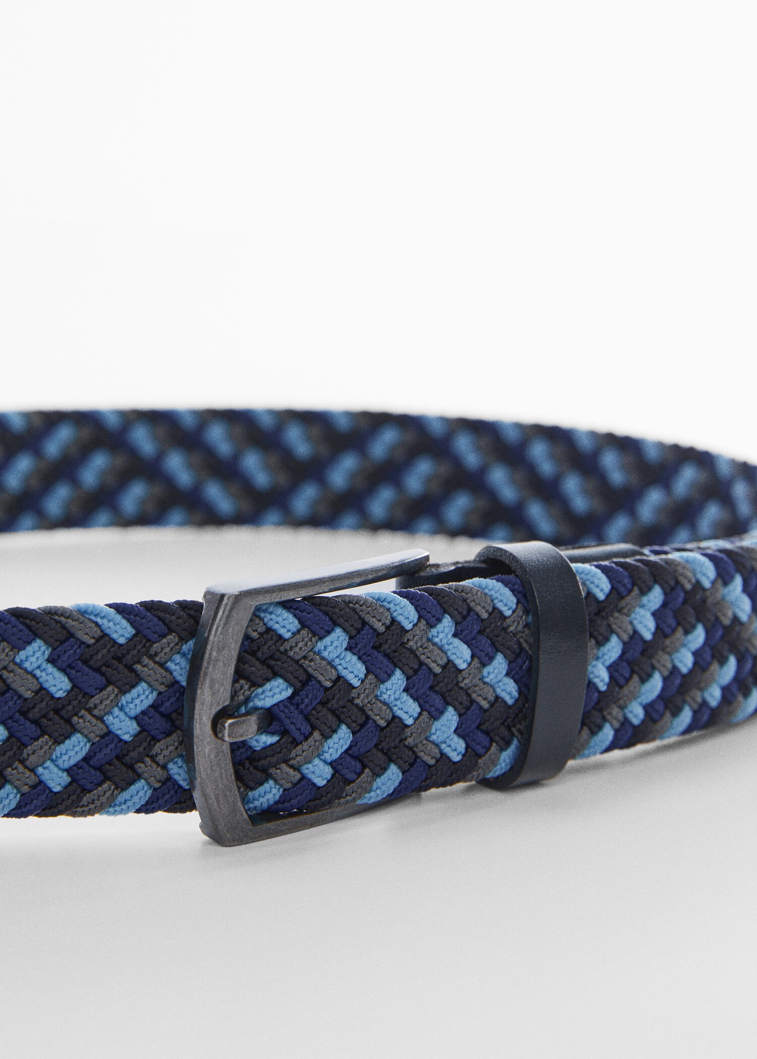 Ceinture élastique tressée couleurs - Détail de l'article 1