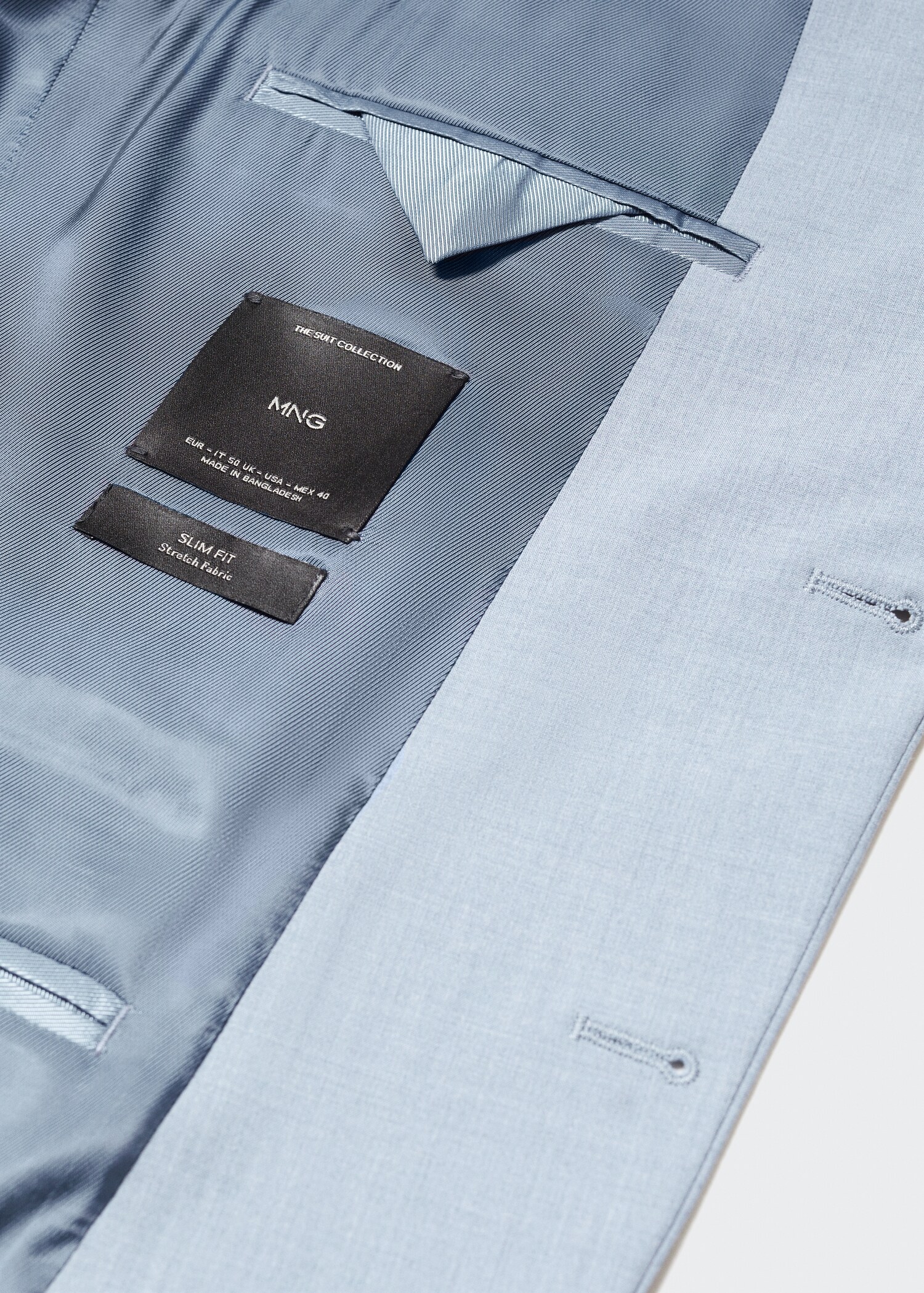 Americana traje slim fit tejido comfort stretch - Detalle del artículo 8