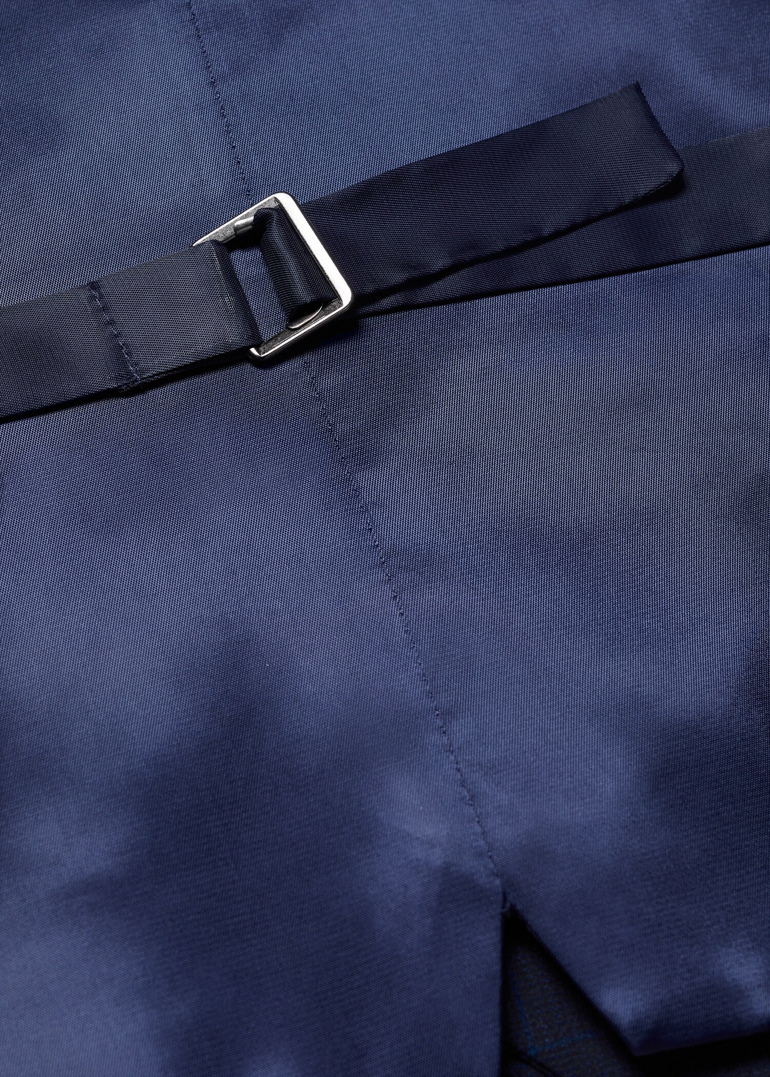 Super slim-fit check suit waistcoat - Details of the article 8
