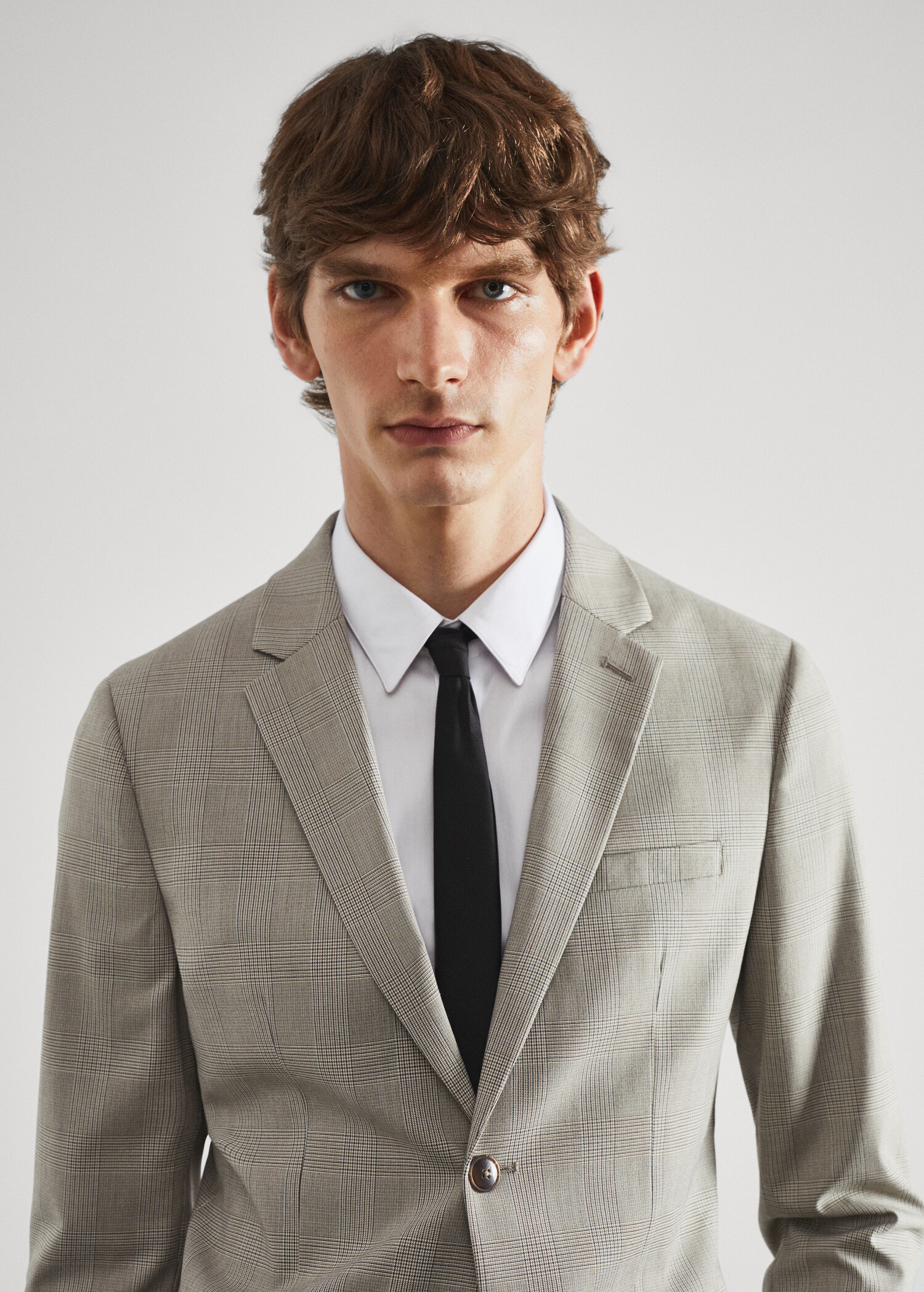 Σακάκι κοστουμιού εμπριμέ super slim fit - Λεπτομέρεια του προϊόντος 1
