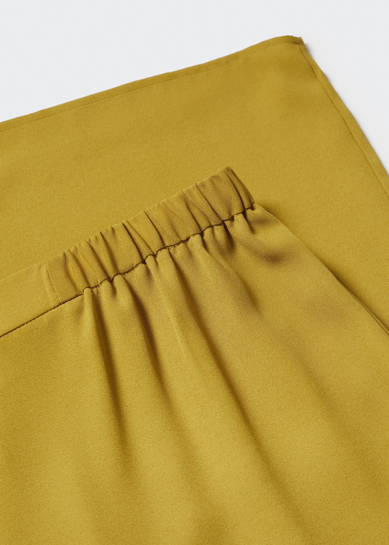 Wideleg trousers with elastic waist - Details of the article 8