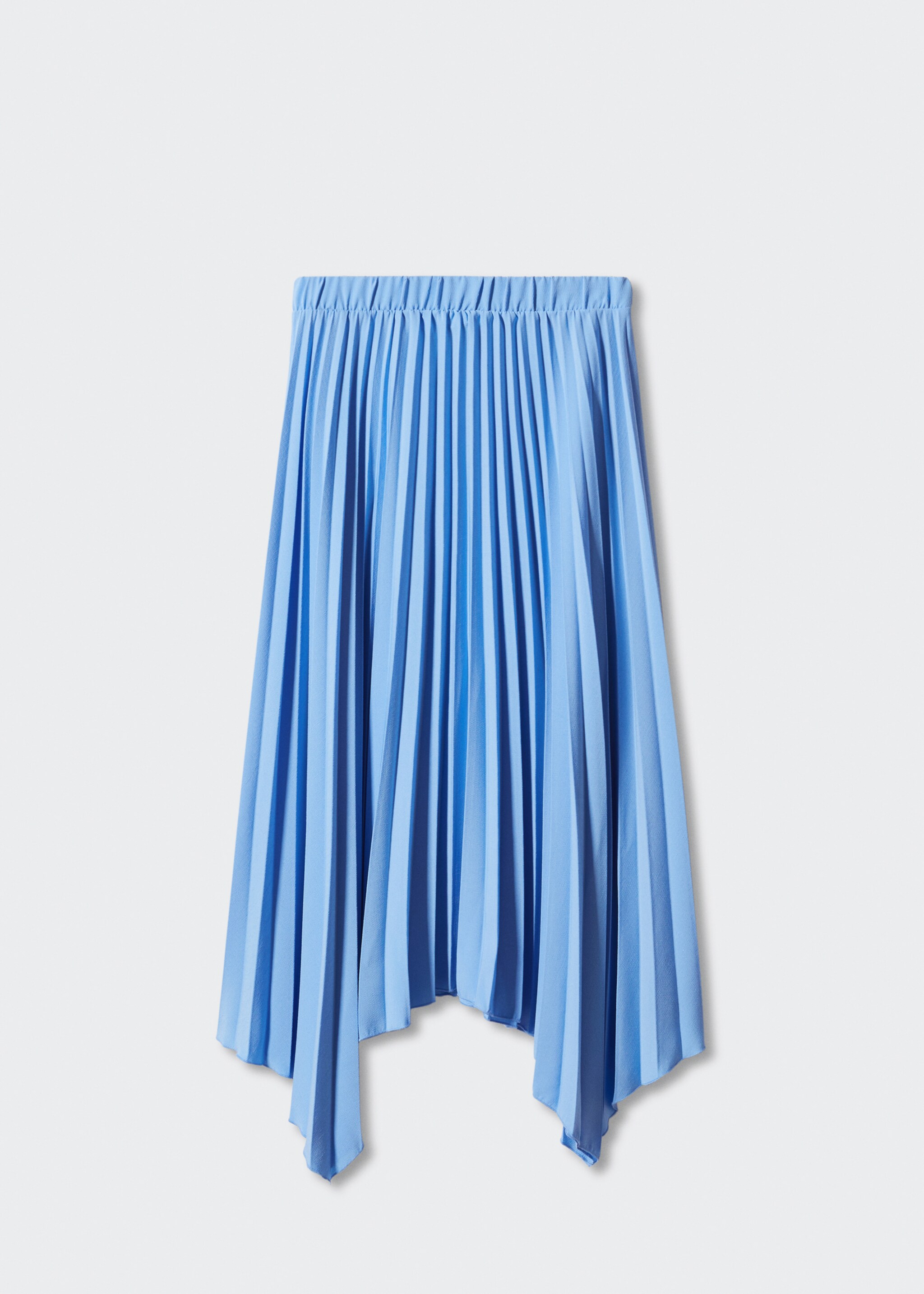 Pleated asymmetric skirt  - Article without model