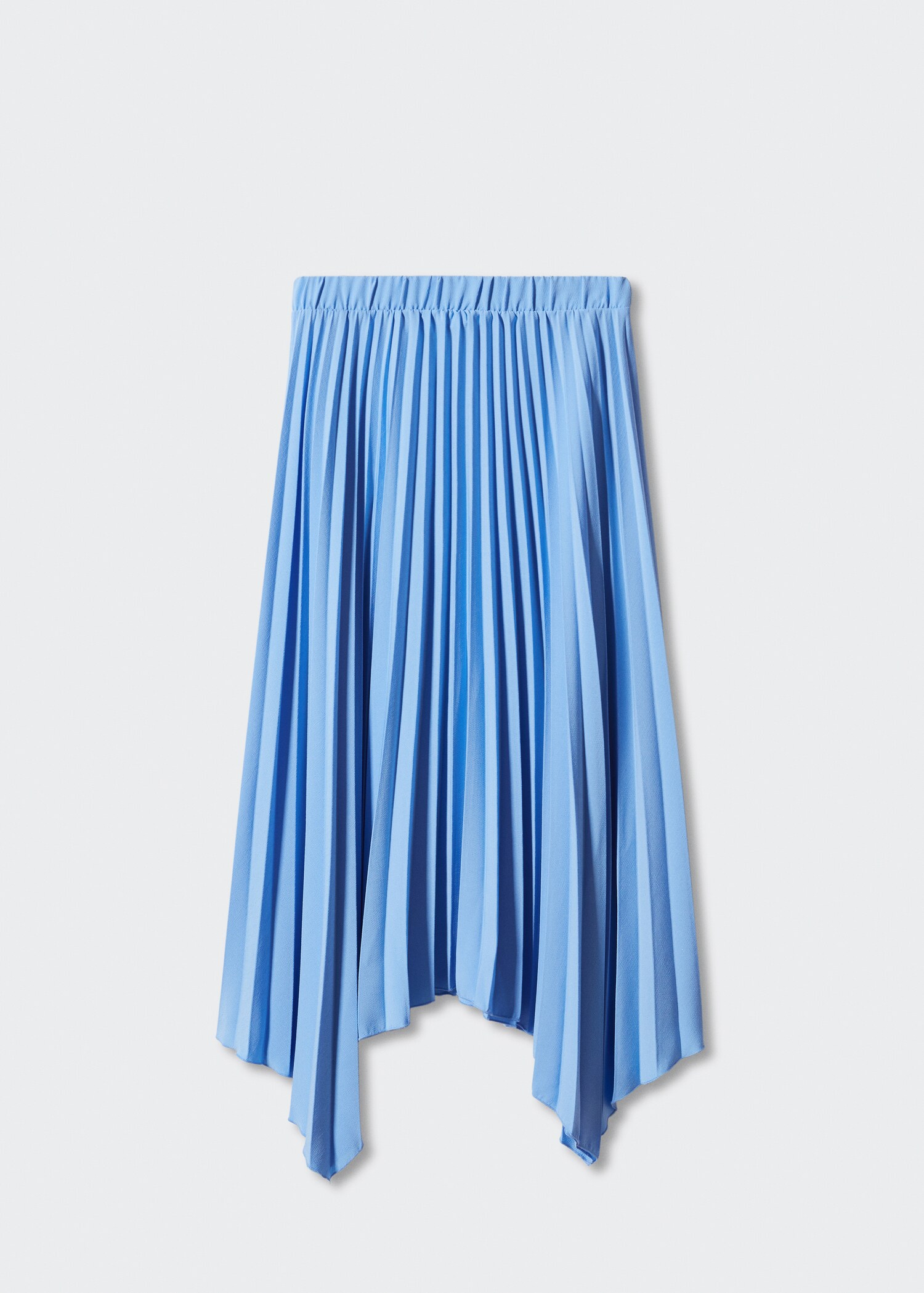 Pleated asymmetric skirt  - Article without model