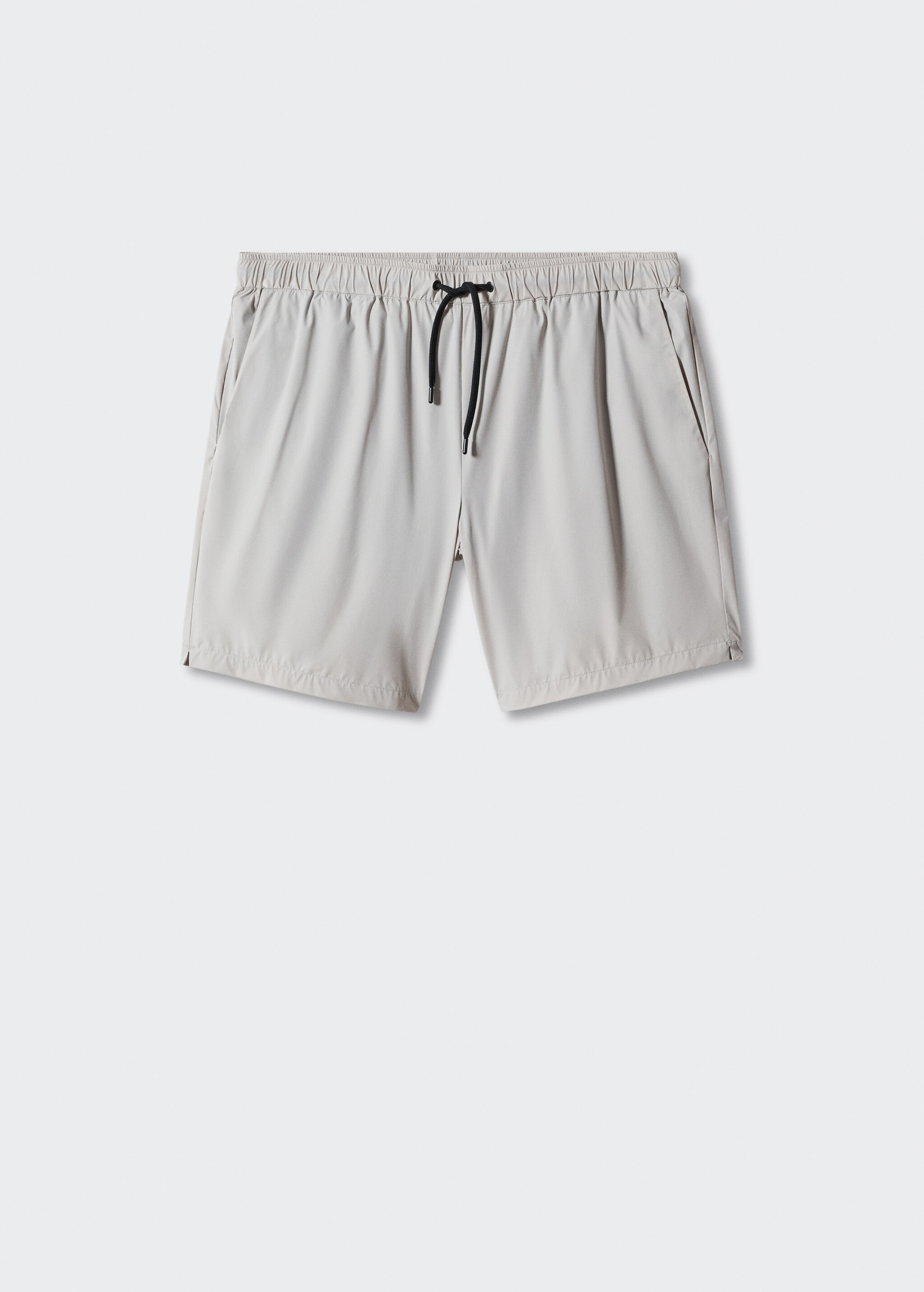 Cord plain swimming trunks - Article without model