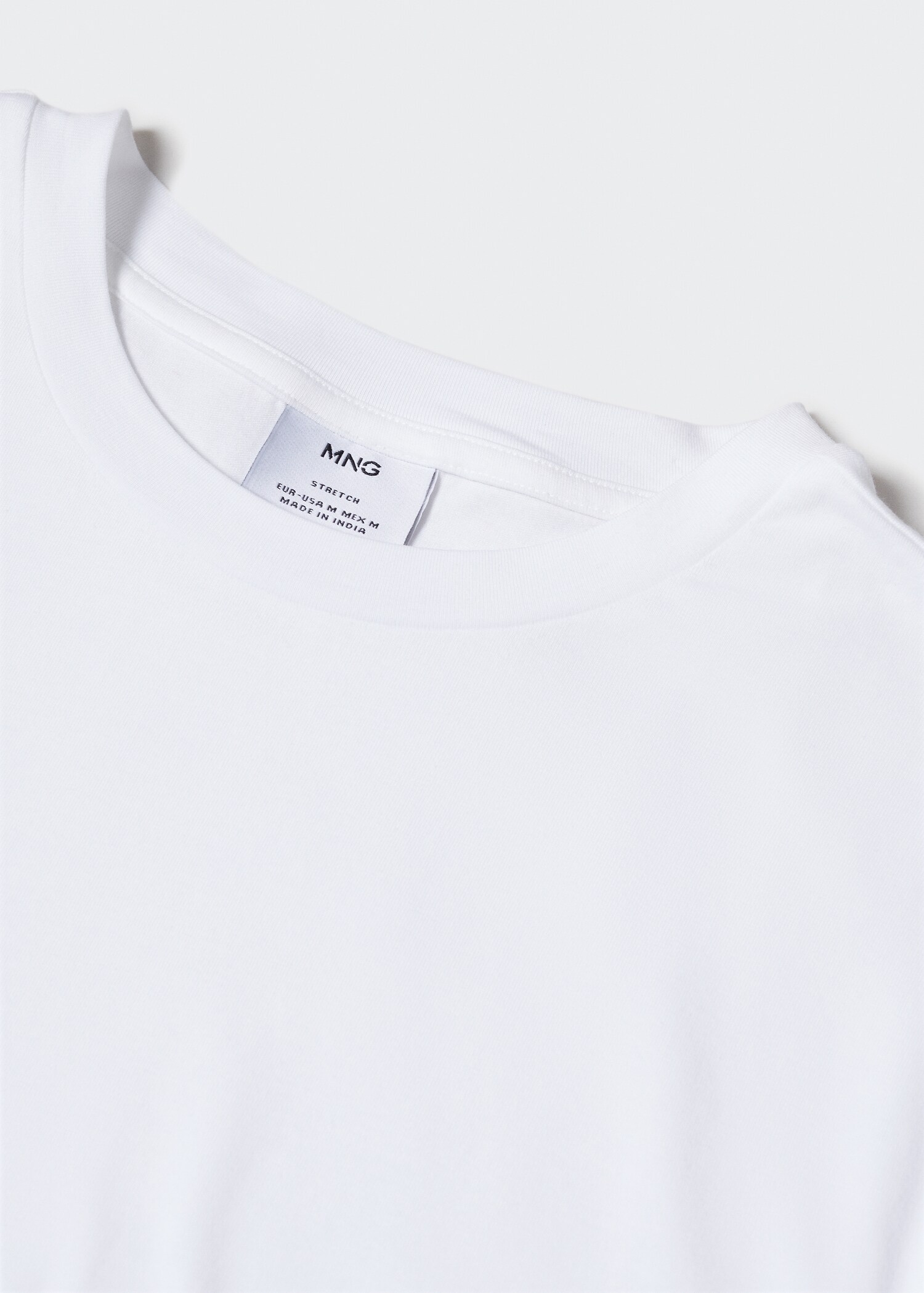 Stretch cotton T-shirt - Details of the article 8
