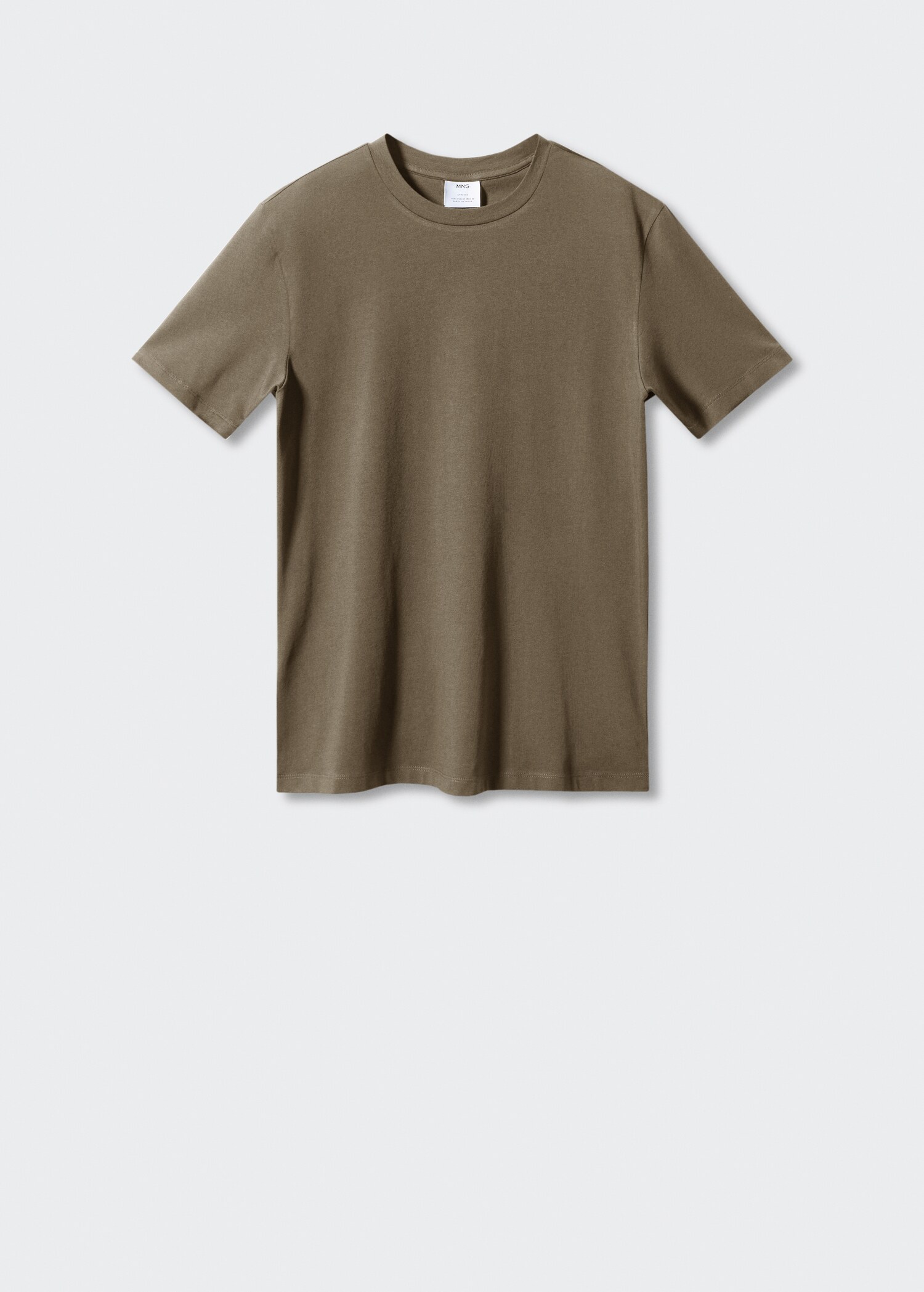 Stretch cotton T-shirt - Article without model