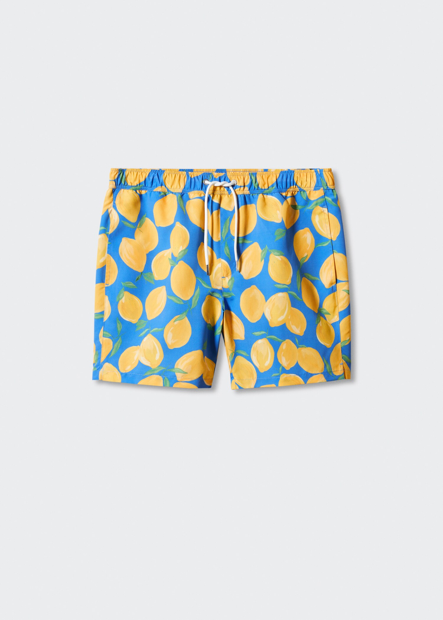 Lemon-print swimming trunks - Article without model
