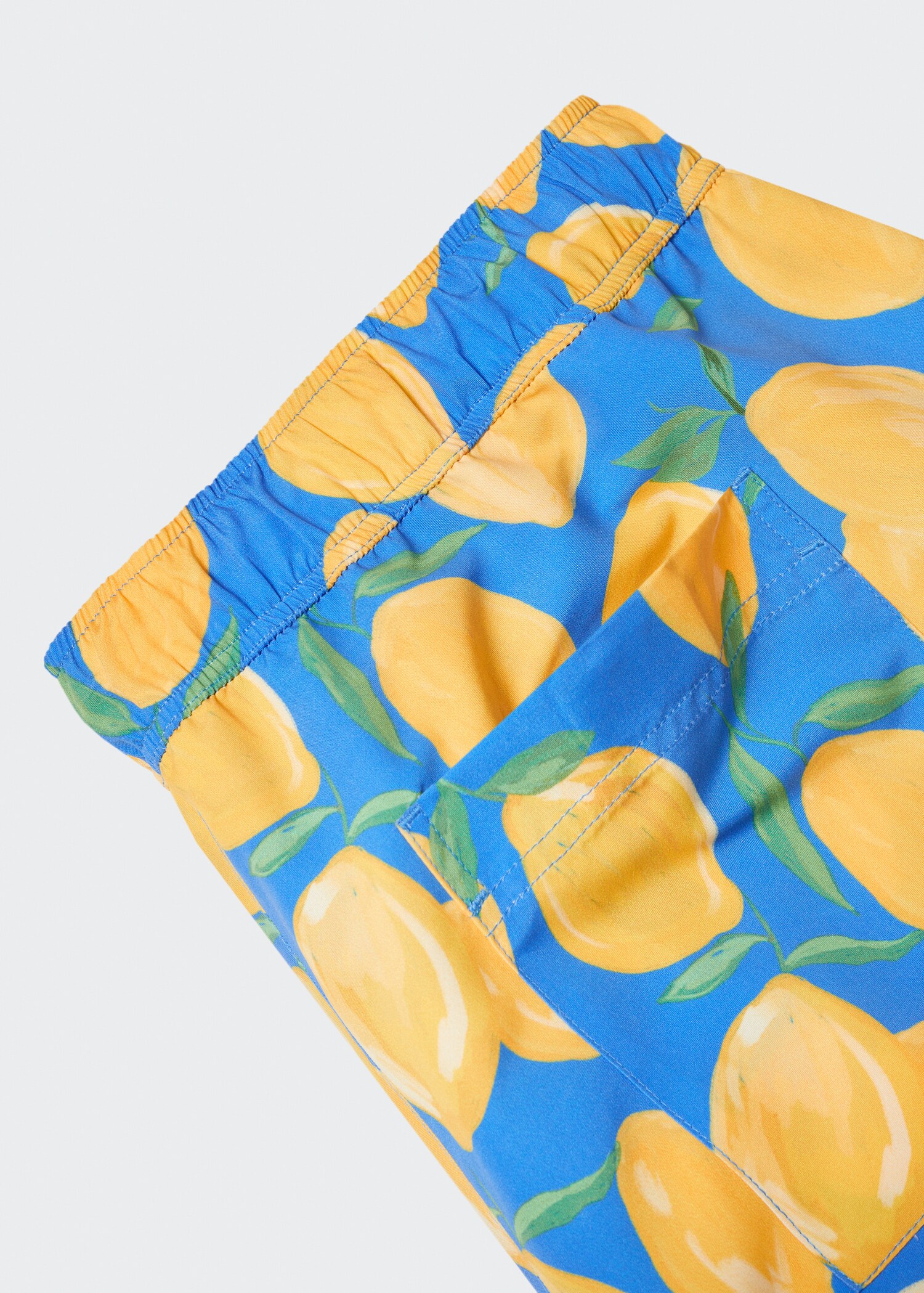 Lemon-print swimming trunks - Details of the article 8
