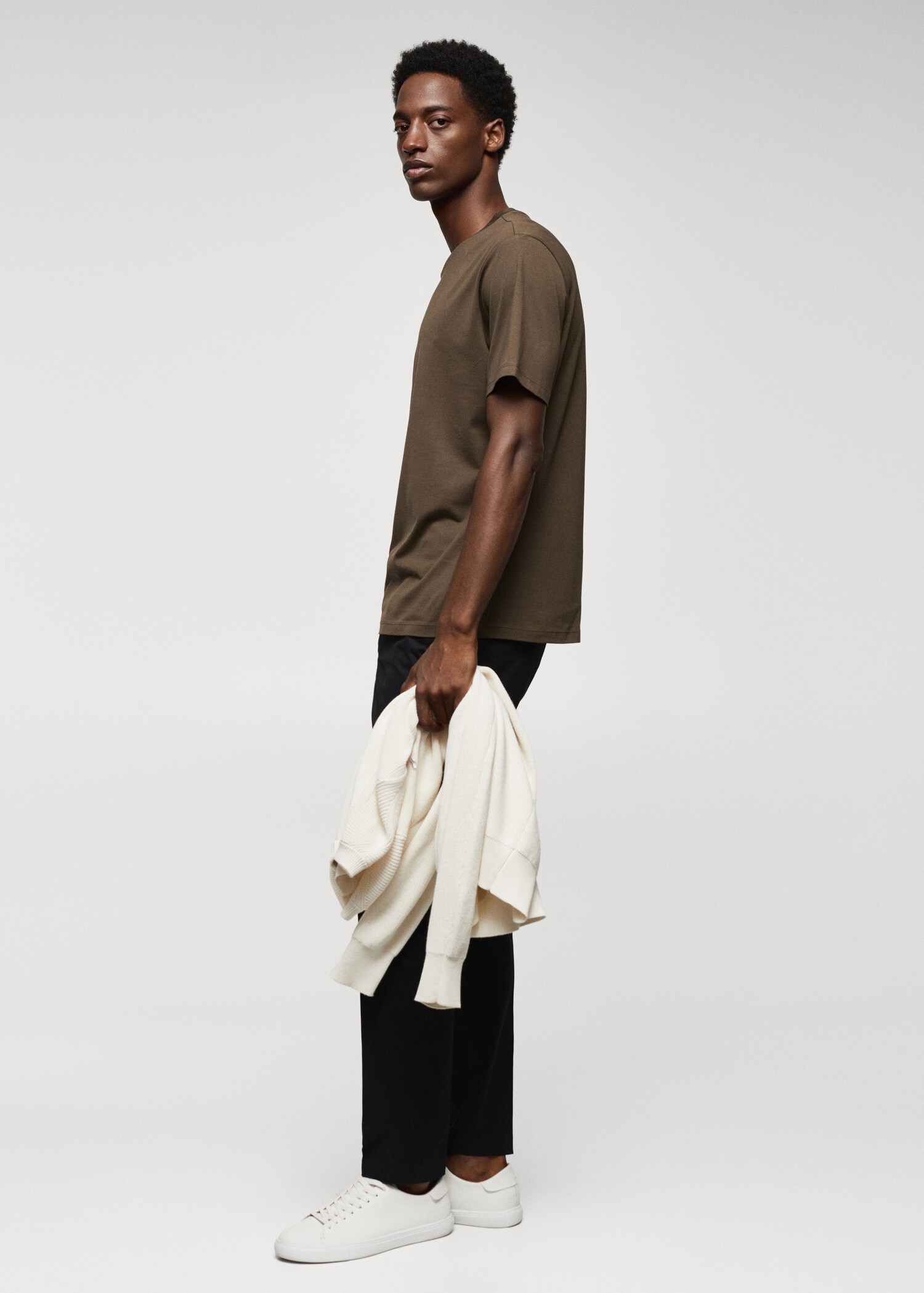 Mercerised regular-fit  t-shirt - Details of the article 2