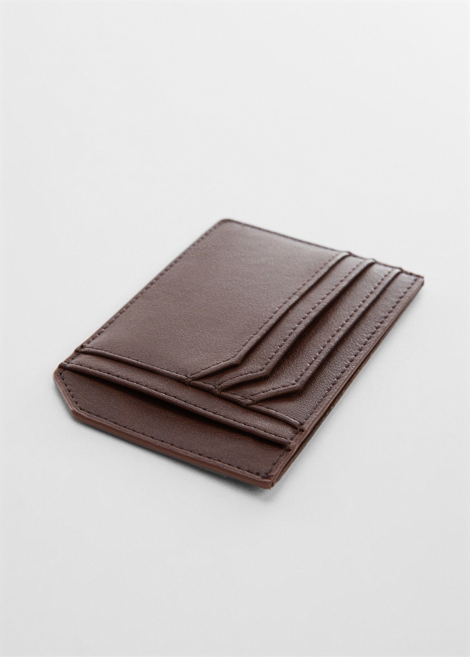 Porte-cartes simili-cuir anti RFID - Plan moyen