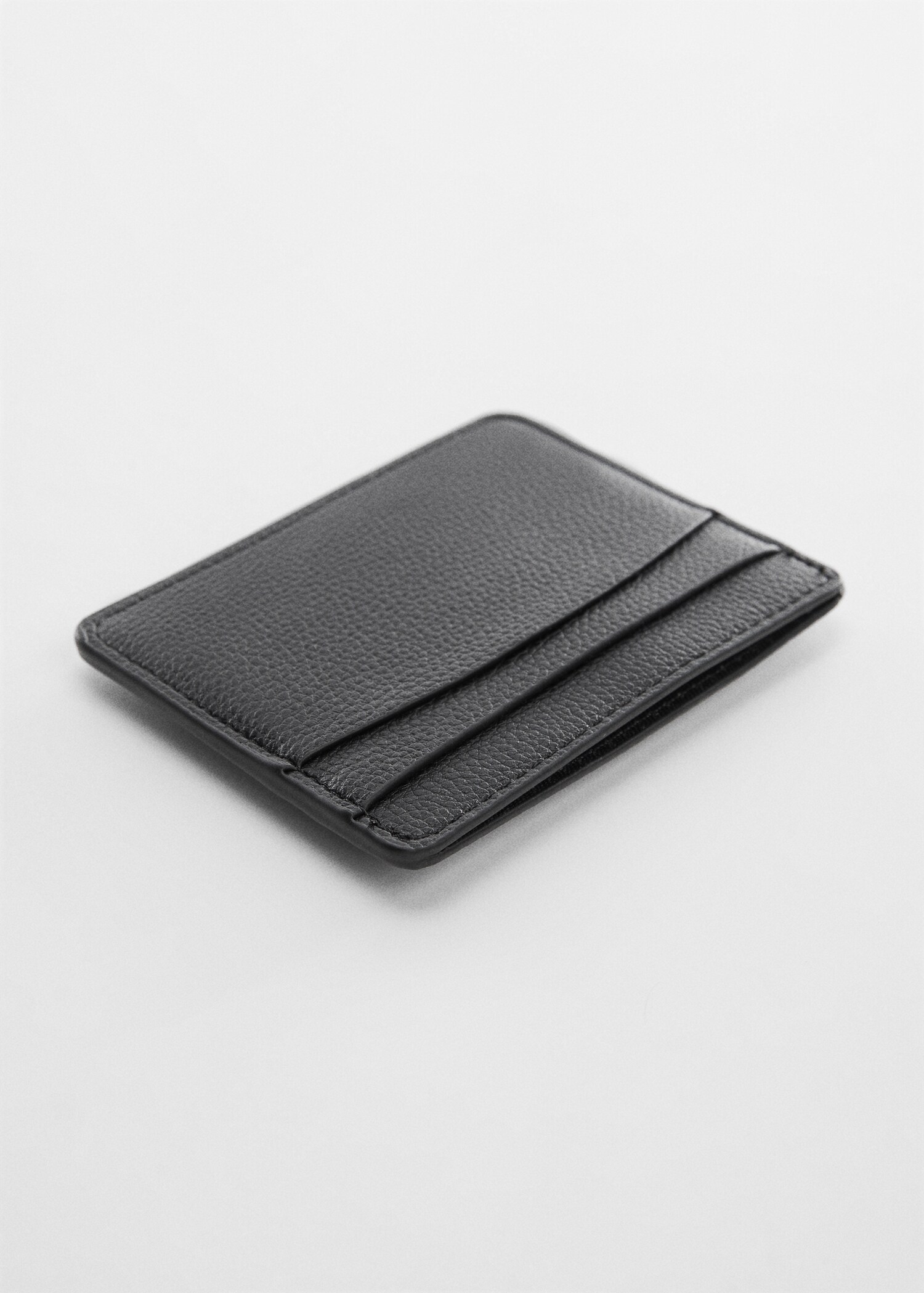 Porte-cartes simili-cuir anti RFID - Plan moyen