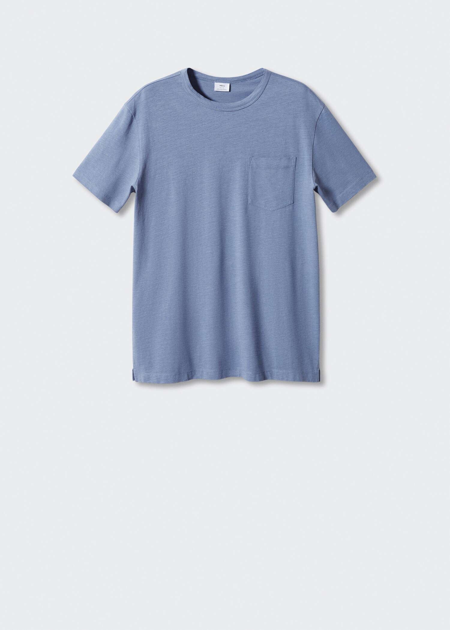 100% cotton t-shirt with pocket - Article without model
