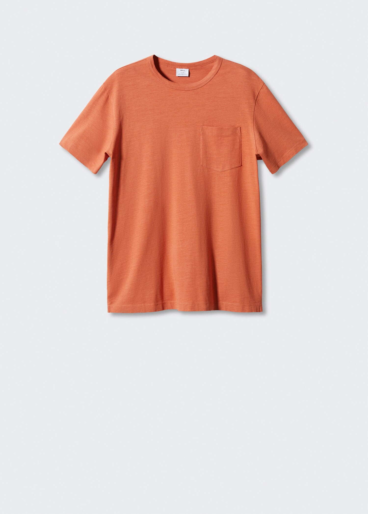 100% cotton t-shirt with pocket - Article without model