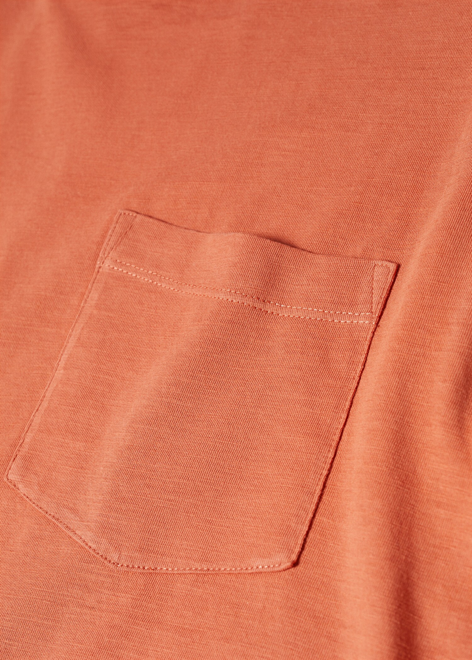 100% cotton t-shirt with pocket - Details of the article 8