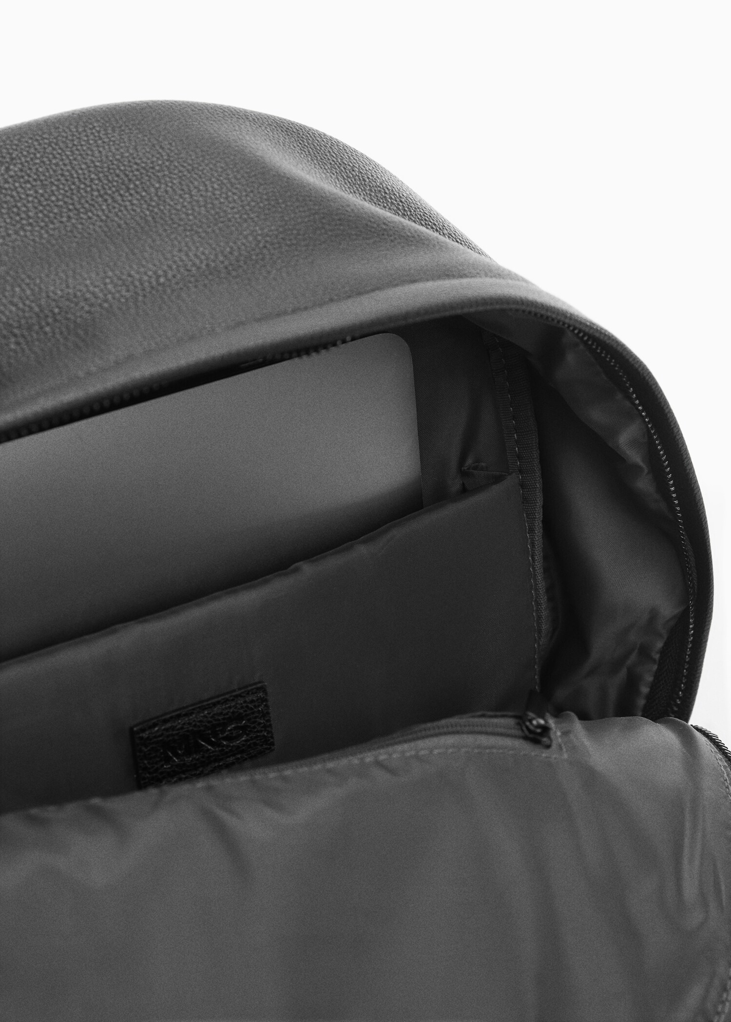 Leather-effect backpack - Details of the article 1