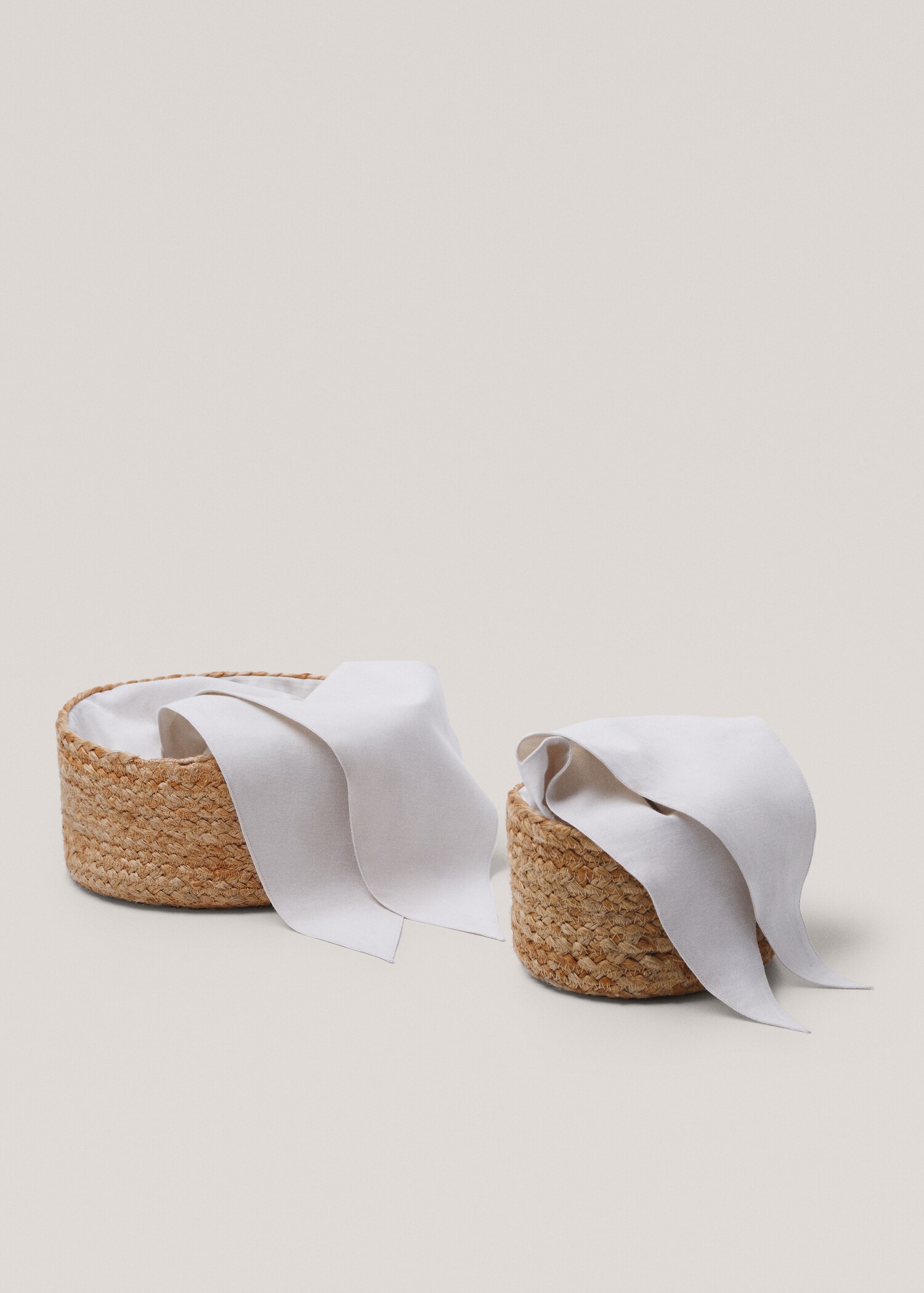 Koszyk z juty z uchwytem 25 x 10 cm - Szczegóły artykułu 3