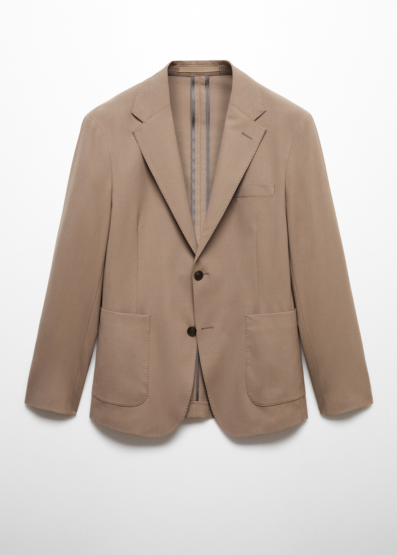 Σακάκι slim fit παρθένο μαλλί - Προϊόν χωρίς μοντέλο