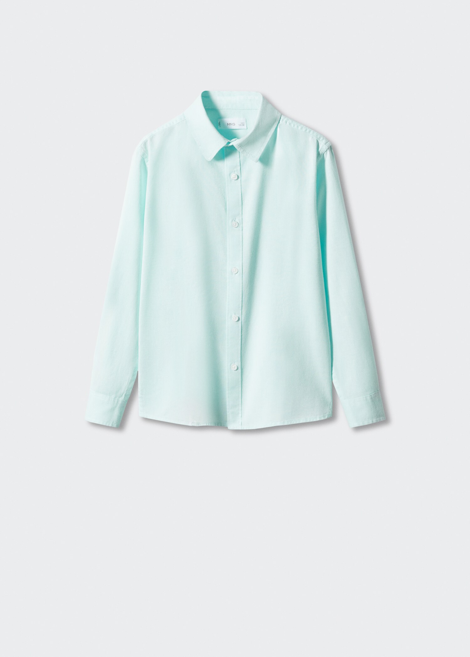 Regular-fit linen shirt - Article without model